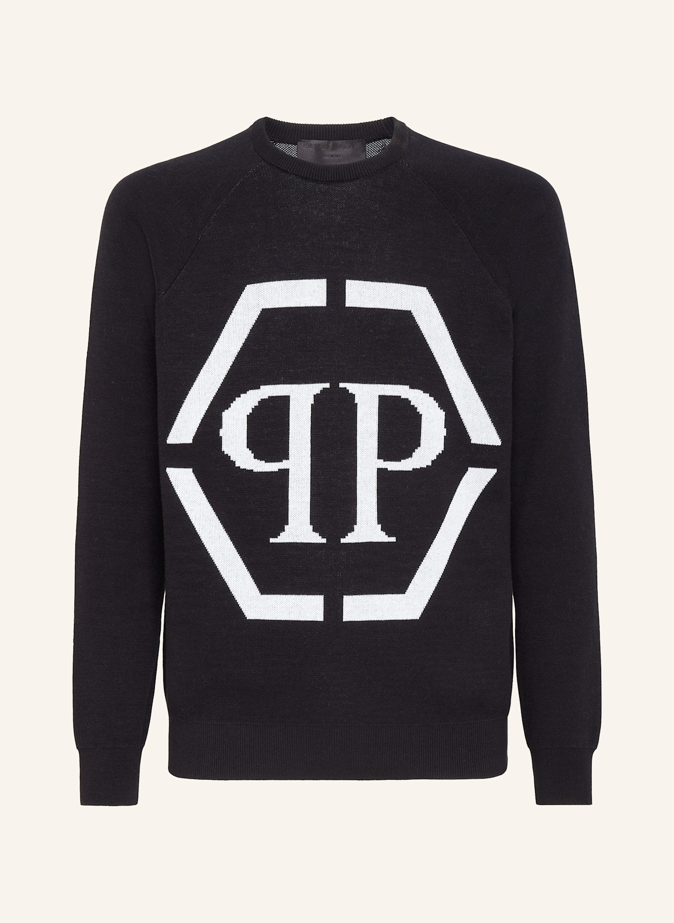 PHILIPP PLEIN PHILIPP PLEIN Rundhalspullover: SCHWARZ