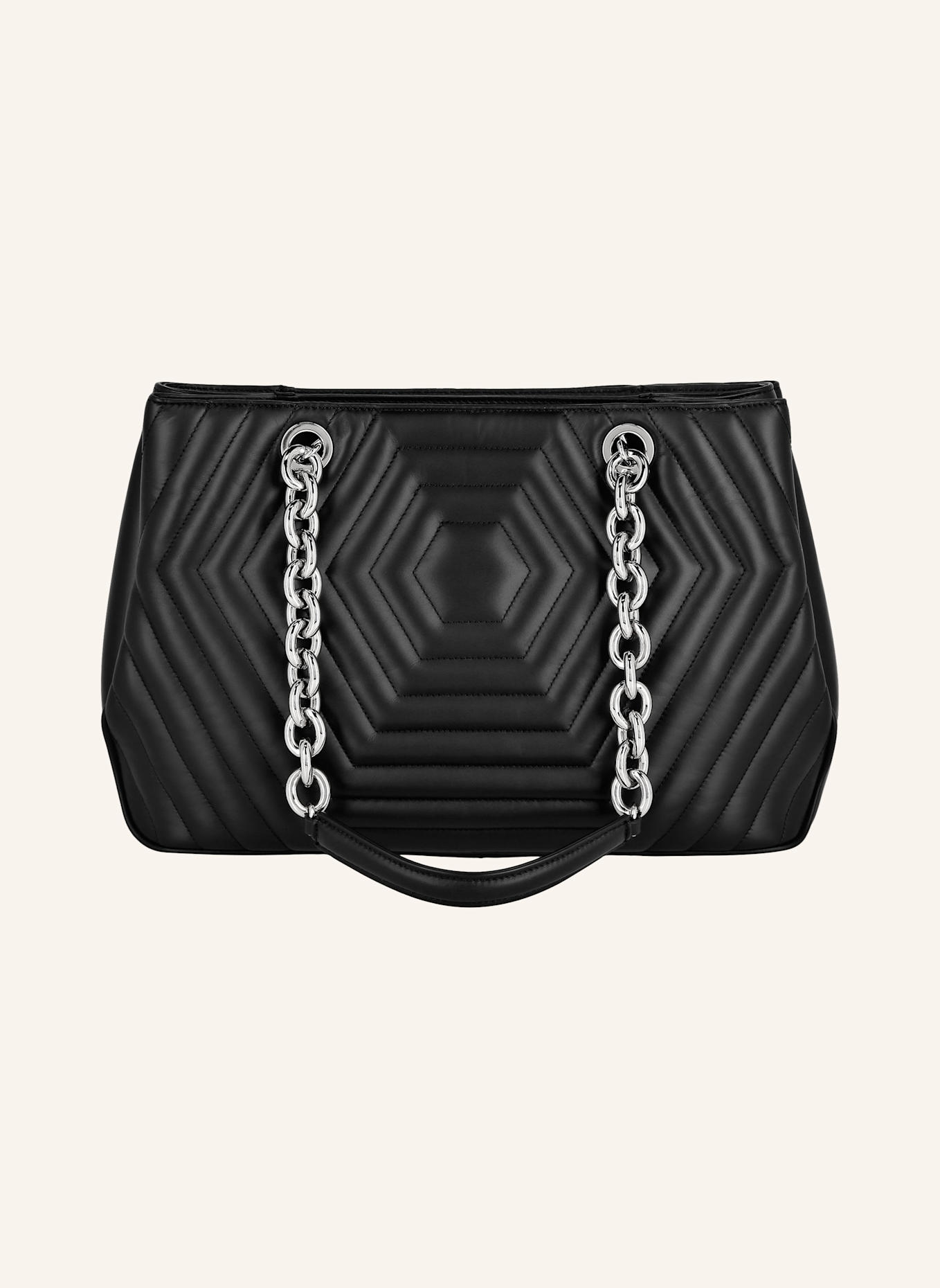 PHILIPP PLEIN PHILIPP PLEIN Schultertasche HEXAGON: SCHWARZ