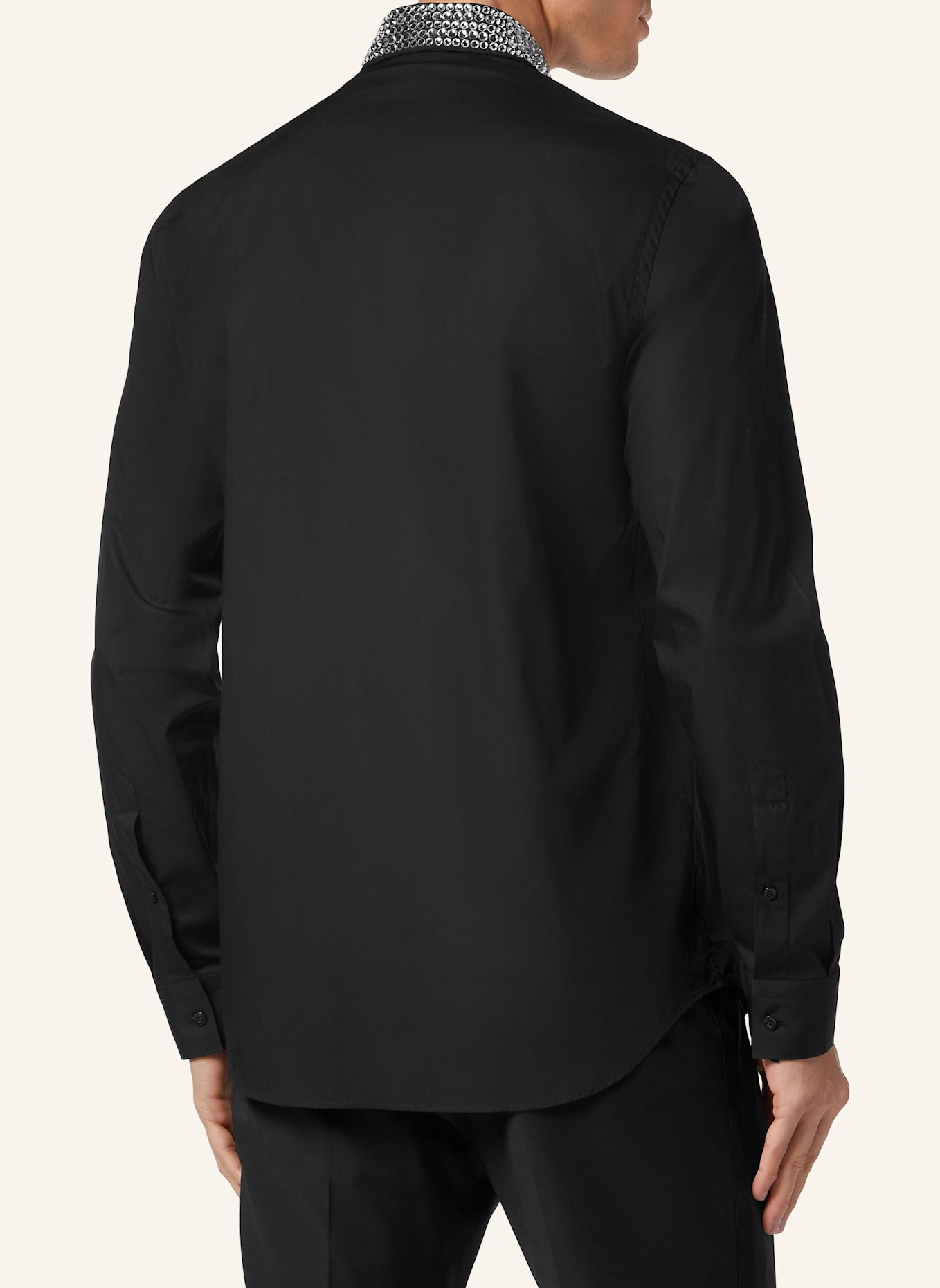 PHILIPP PLEIN PHILIPP PLEIN Hemd Slim Fit: SCHWARZ