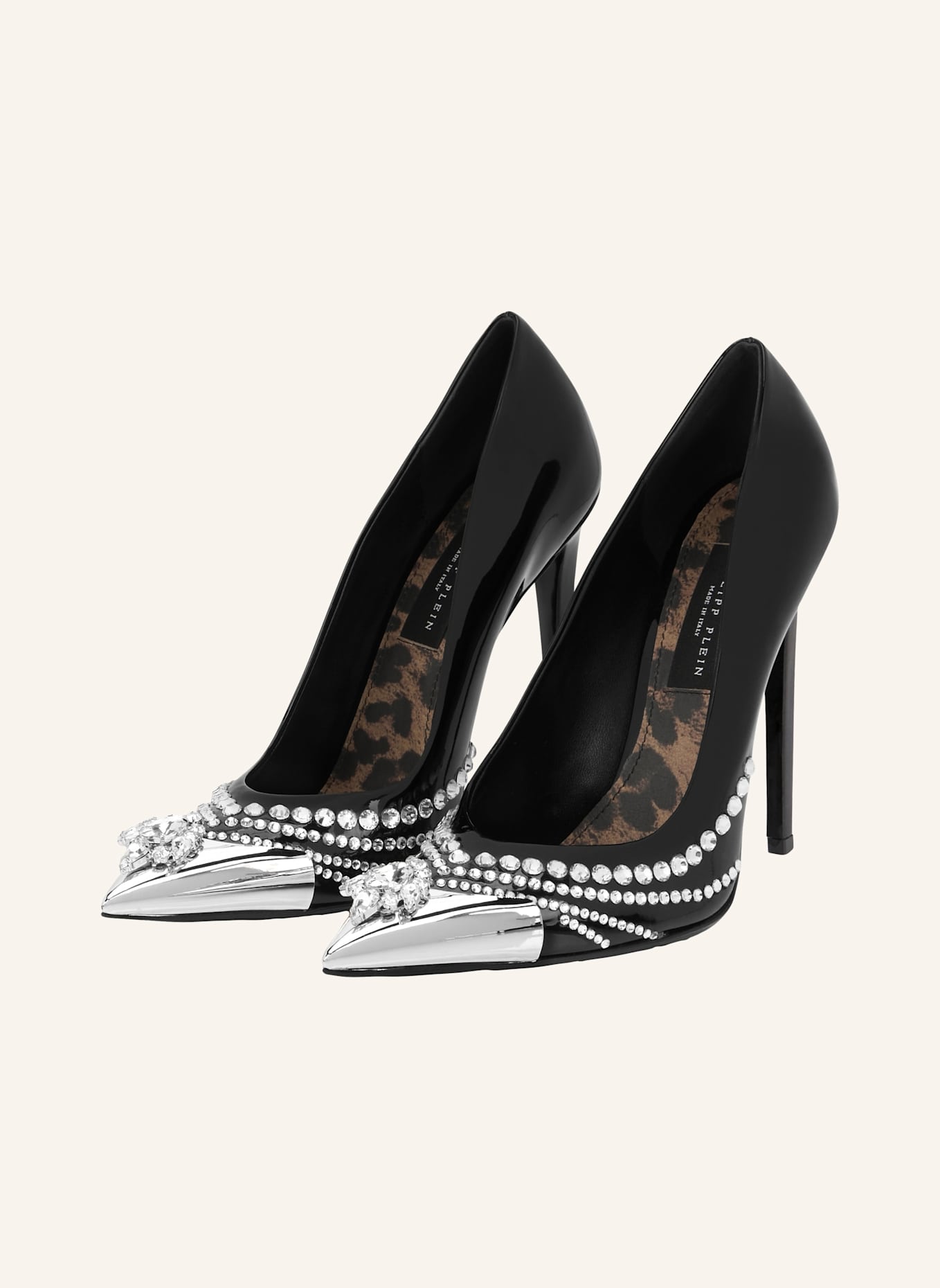 PHILIPP PLEIN Dekolleté Hi-Heels: SCHWARZ