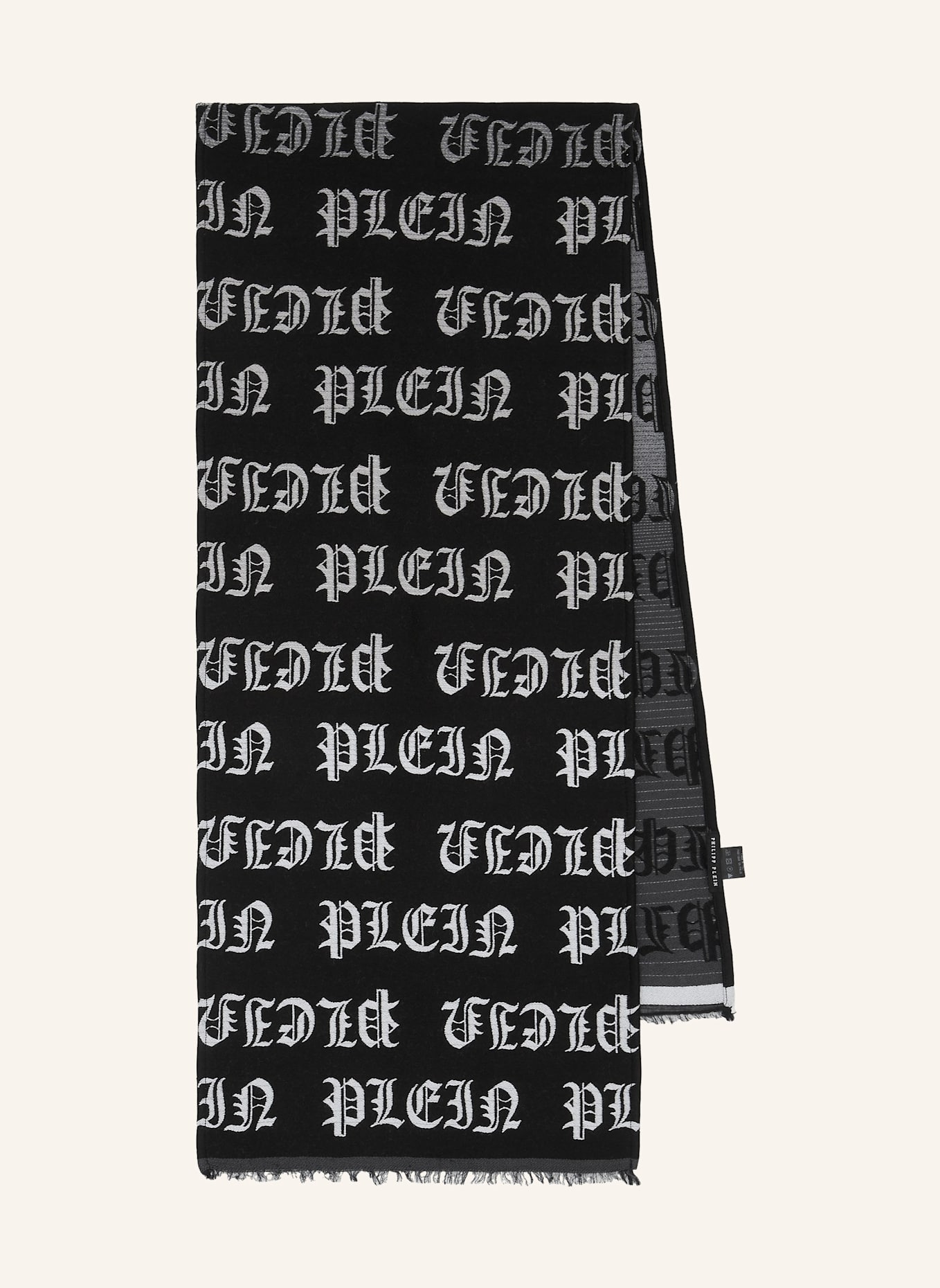 PHILIPP PLEIN PHILIPP PLEIN Schal GOTHIC PLEIN: SCHWARZ