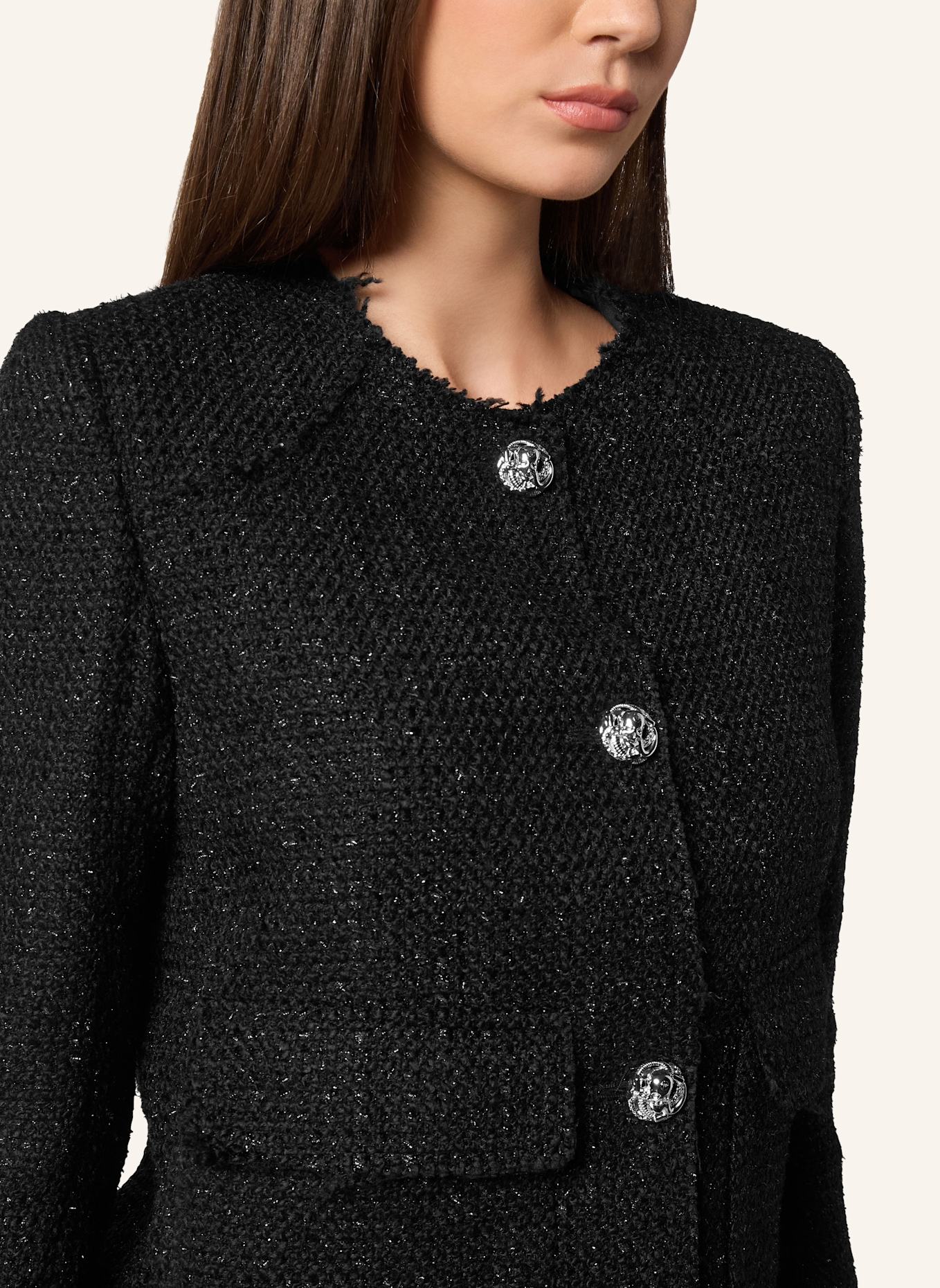 PHILIPP PLEIN PHILIPP PLEIN Jacke: SCHWARZ