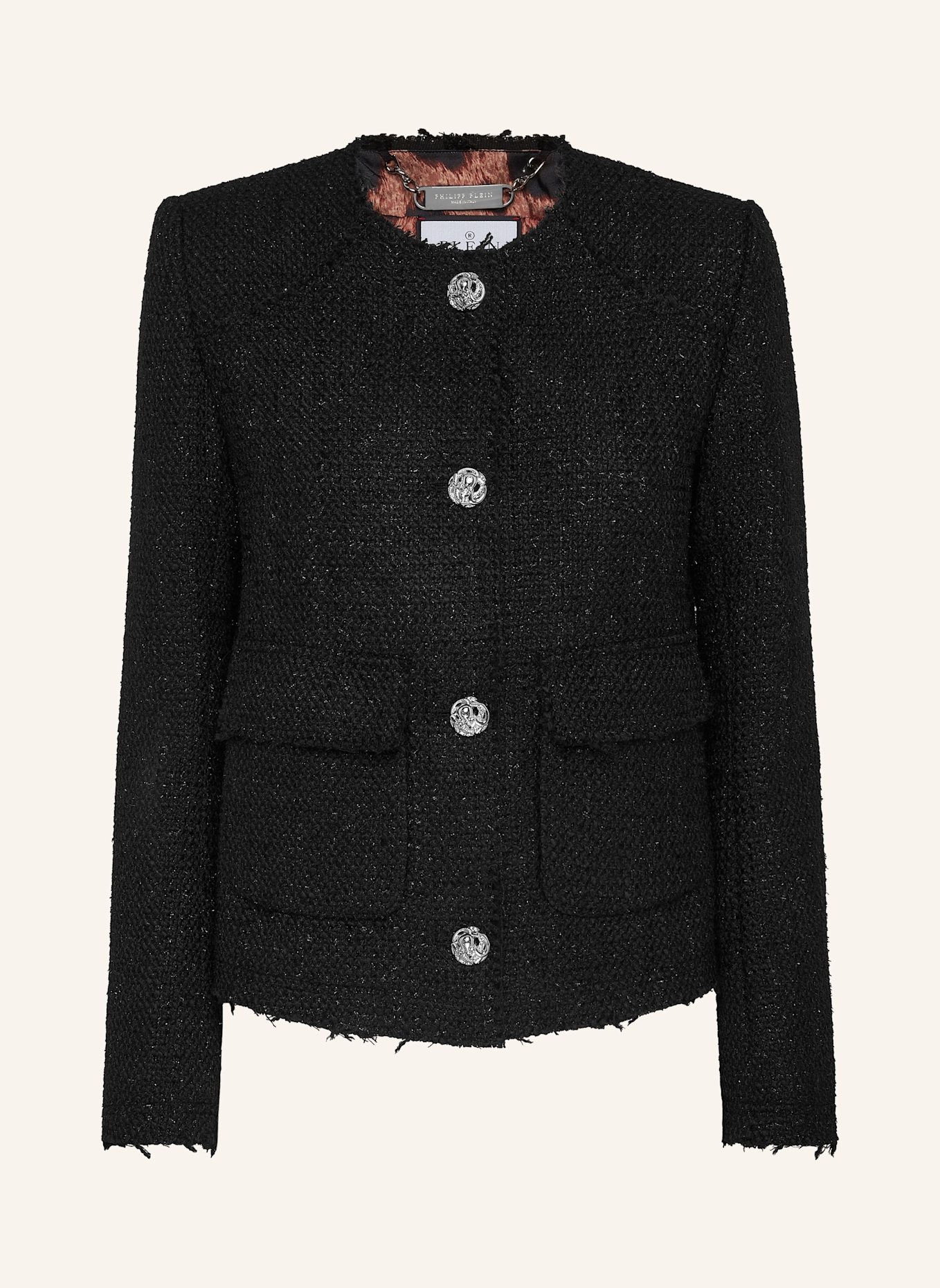 PHILIPP PLEIN PHILIPP PLEIN Jacke: SCHWARZ