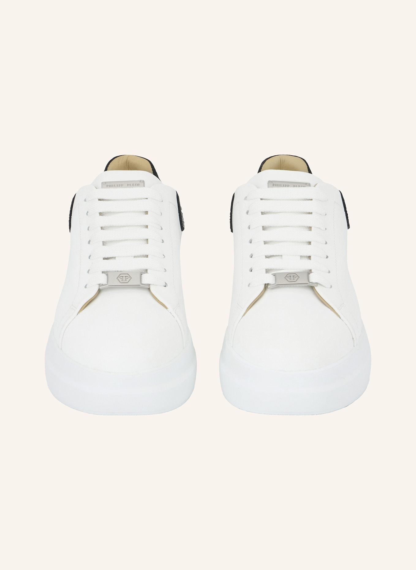 PHILIPP PLEIN Sneaker MONOGRAM: WEISS