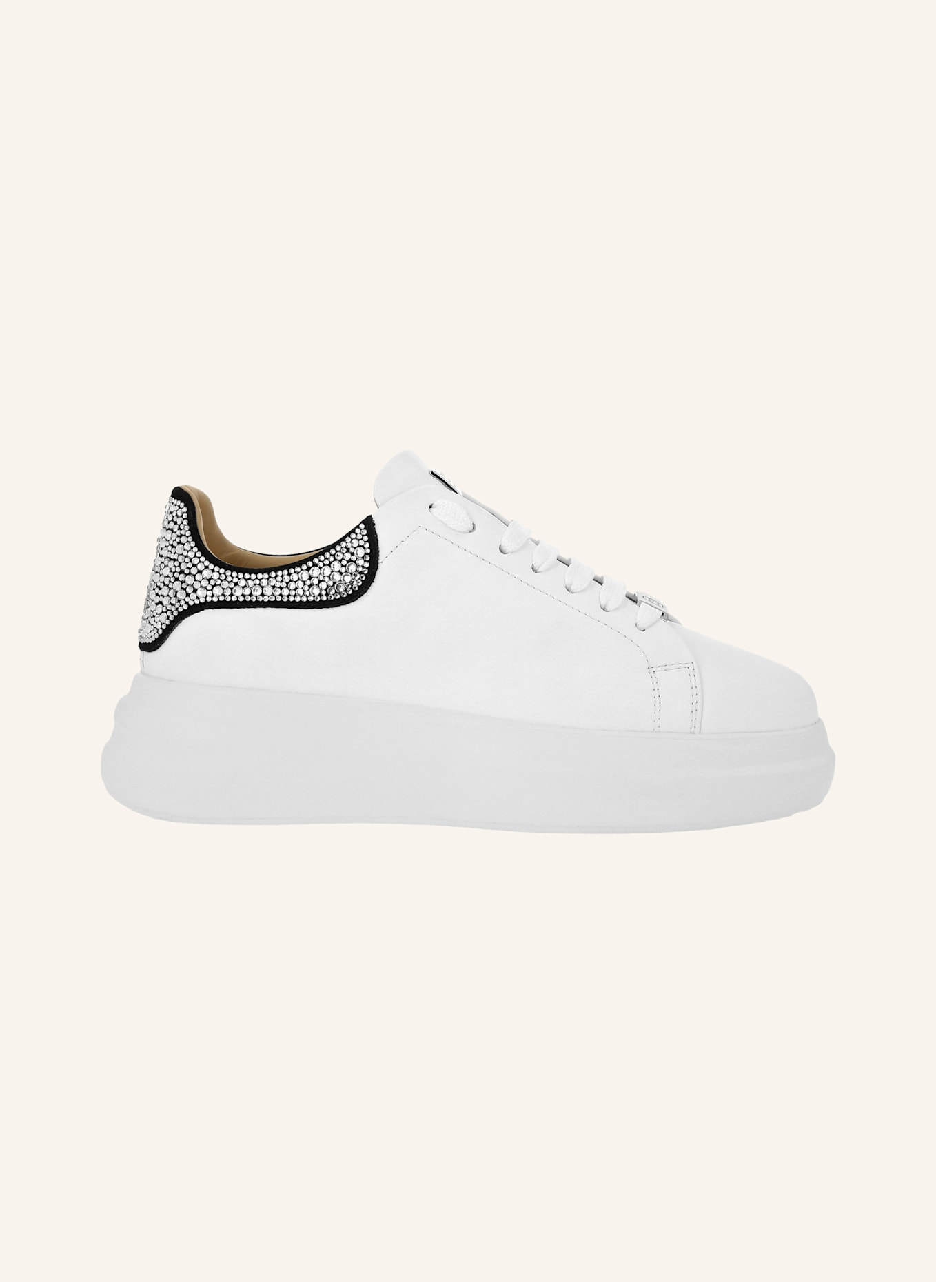 PHILIPP PLEIN Sneaker MONOGRAM: WEISS