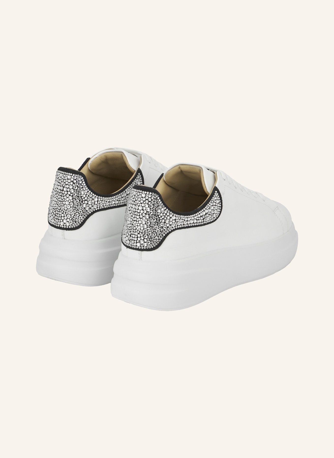PHILIPP PLEIN Sneaker MONOGRAM: WEISS