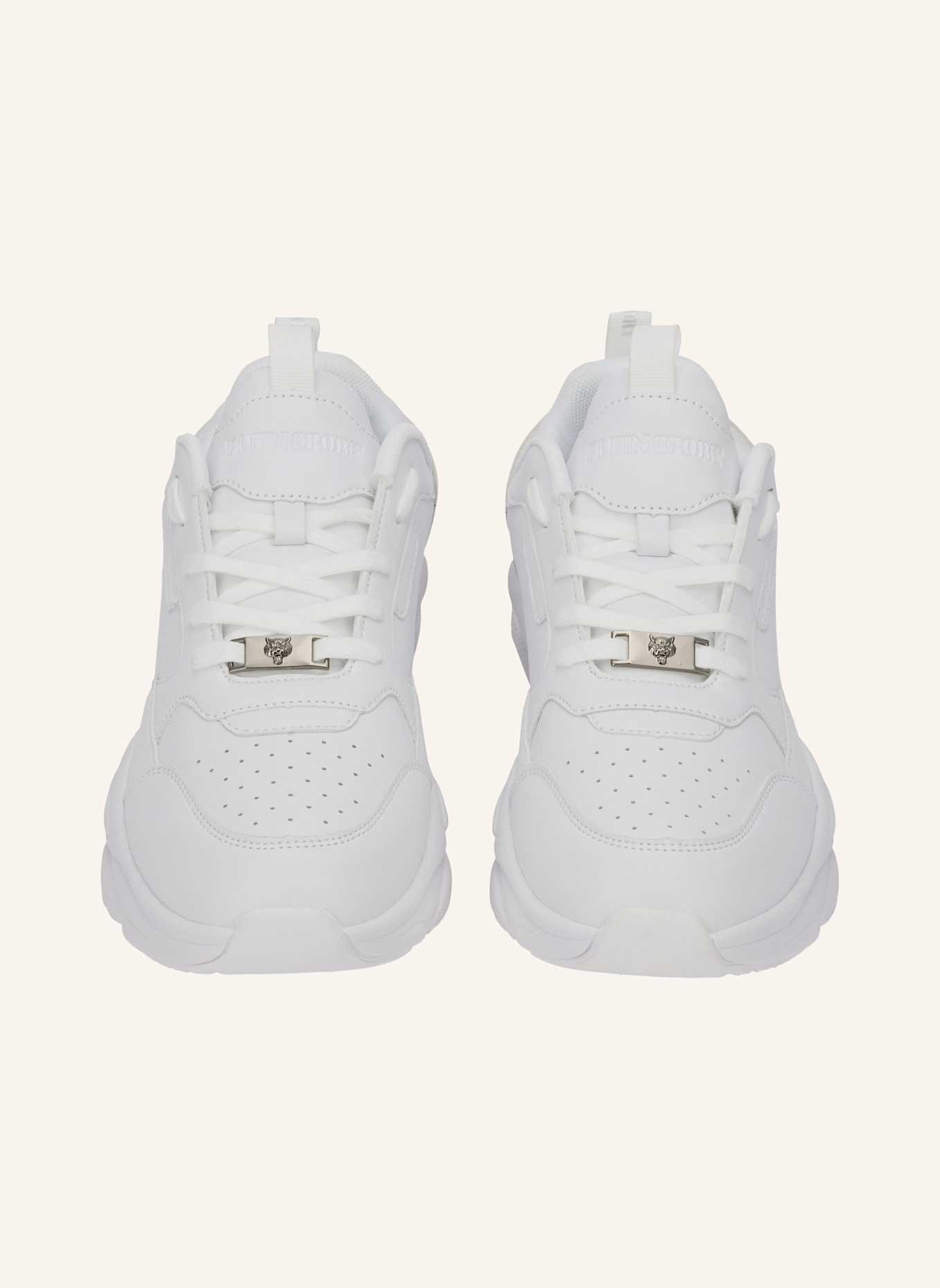 PLEIN SPORT PLEIN SPORT Lo-Top Turnschuhe: WEISS