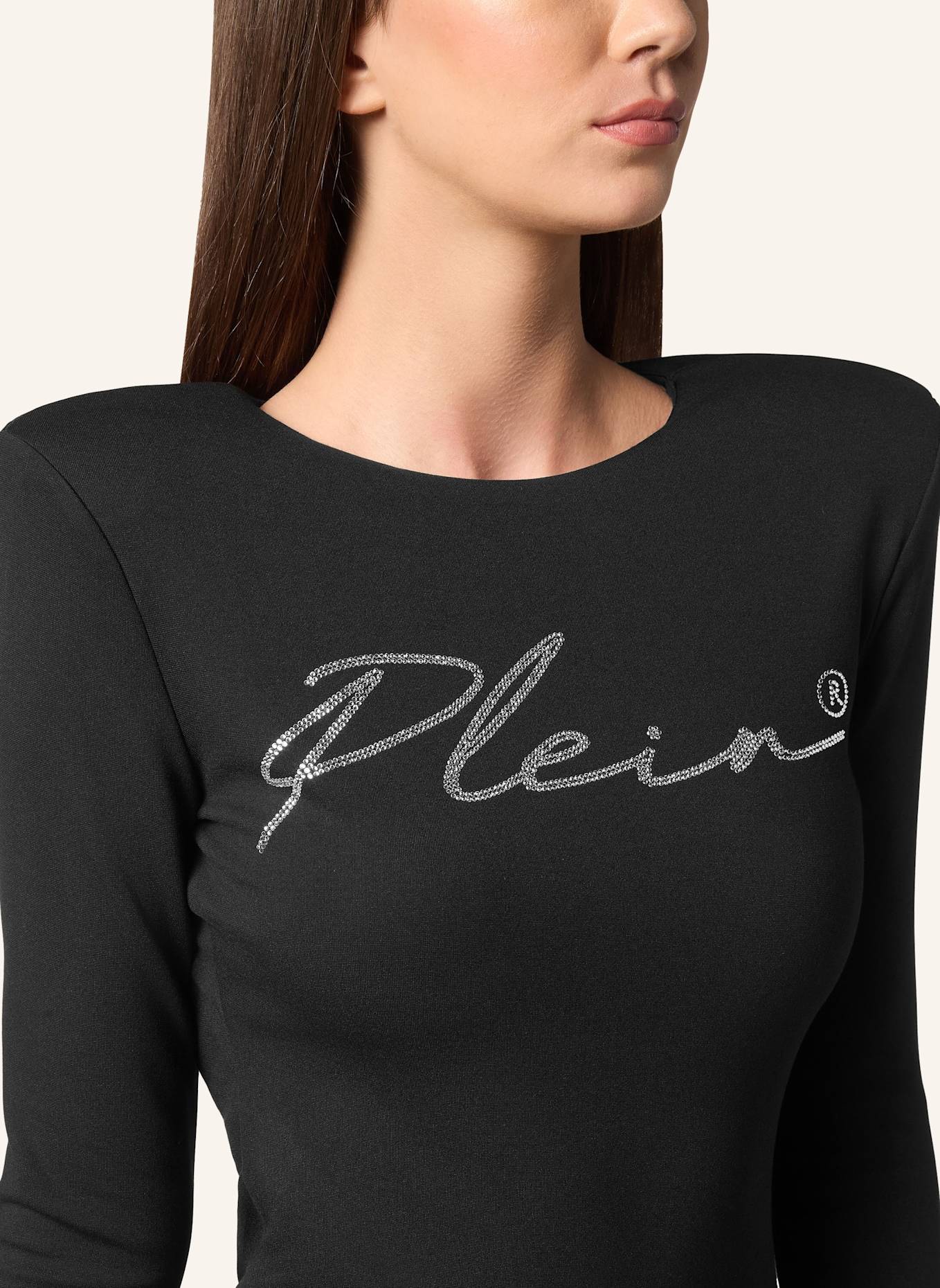 PHILIPP PLEIN Minikleid SIGNATURE: SCHWARZ