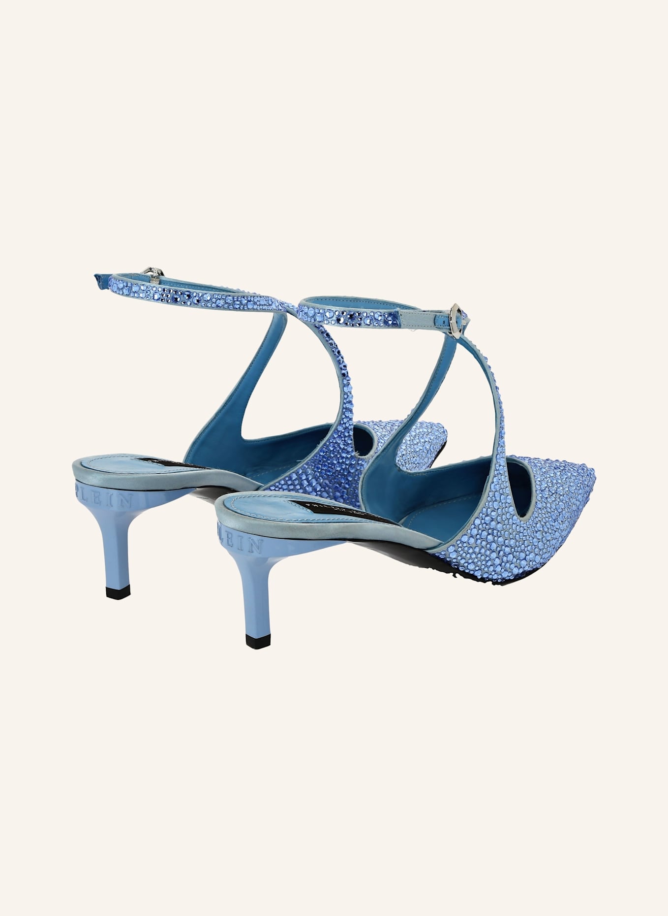PHILIPP PLEIN Slingback-Schuhe: HELLBLAU