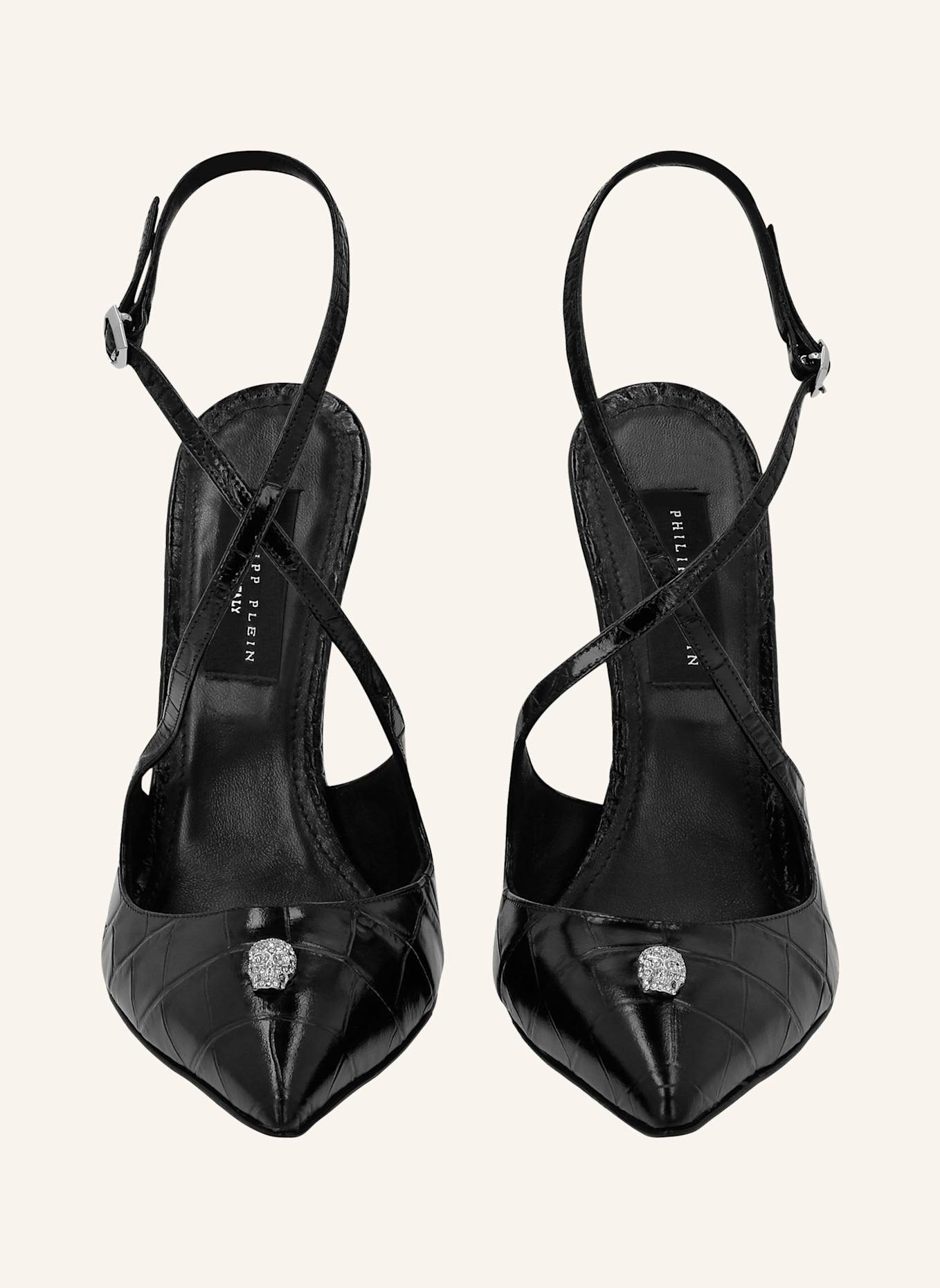 PHILIPP PLEIN Dekolleté Hi-Heels: SCHWARZ