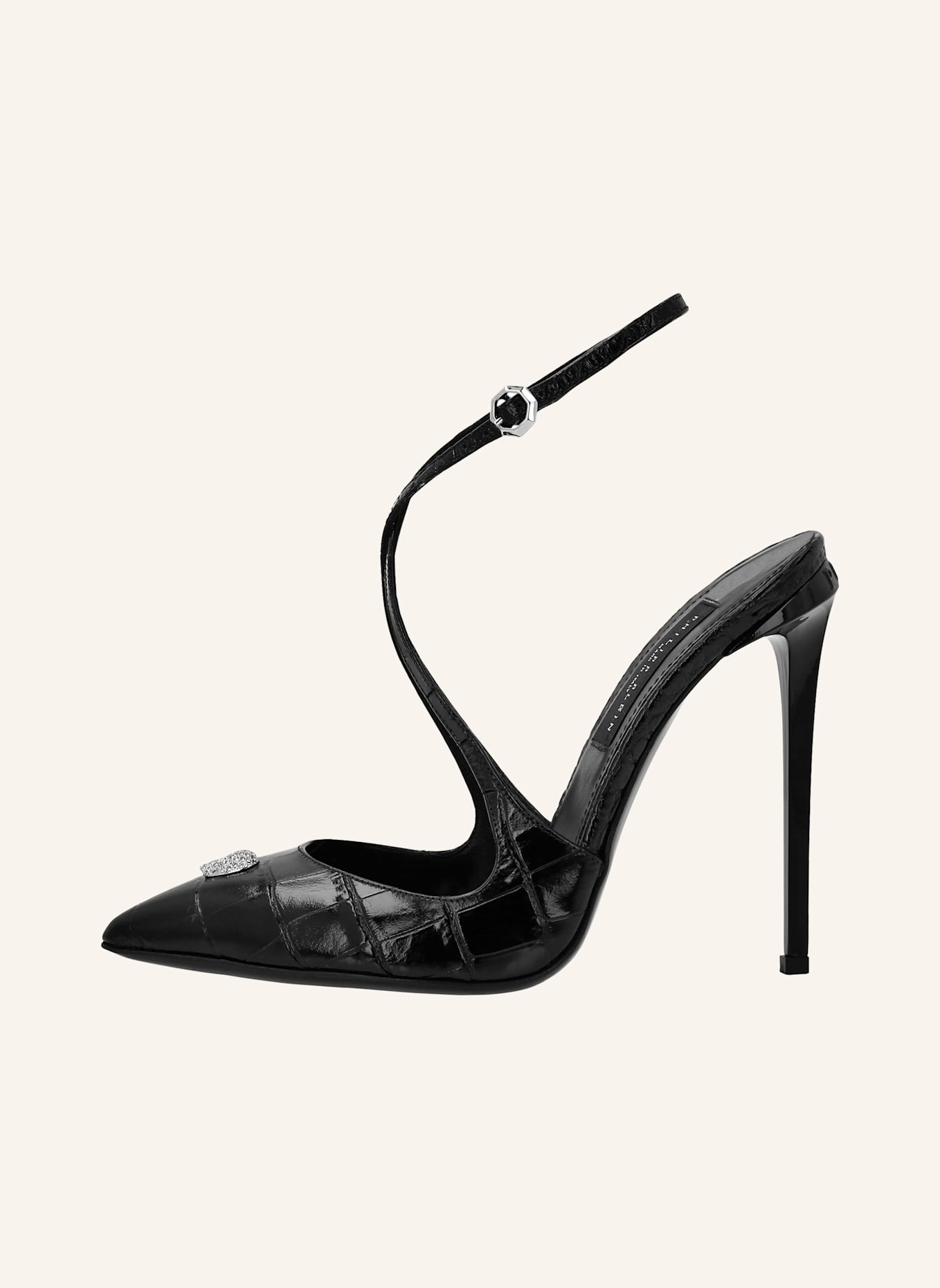 PHILIPP PLEIN Dekolleté Hi-Heels: SCHWARZ