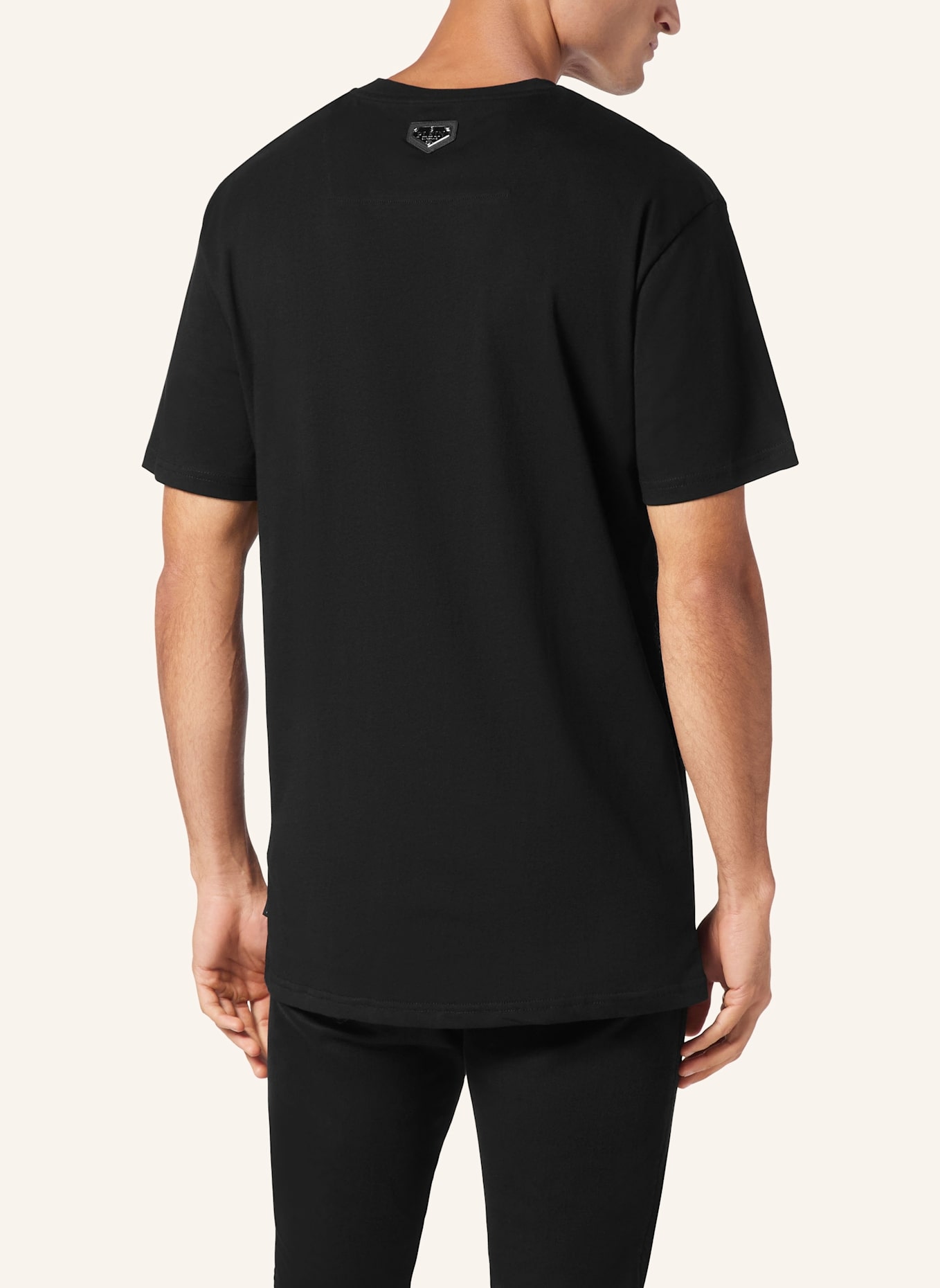 PHILIPP PLEIN PHILIPP PLEIN T-Shirt HEXAGON: SCHWARZ
