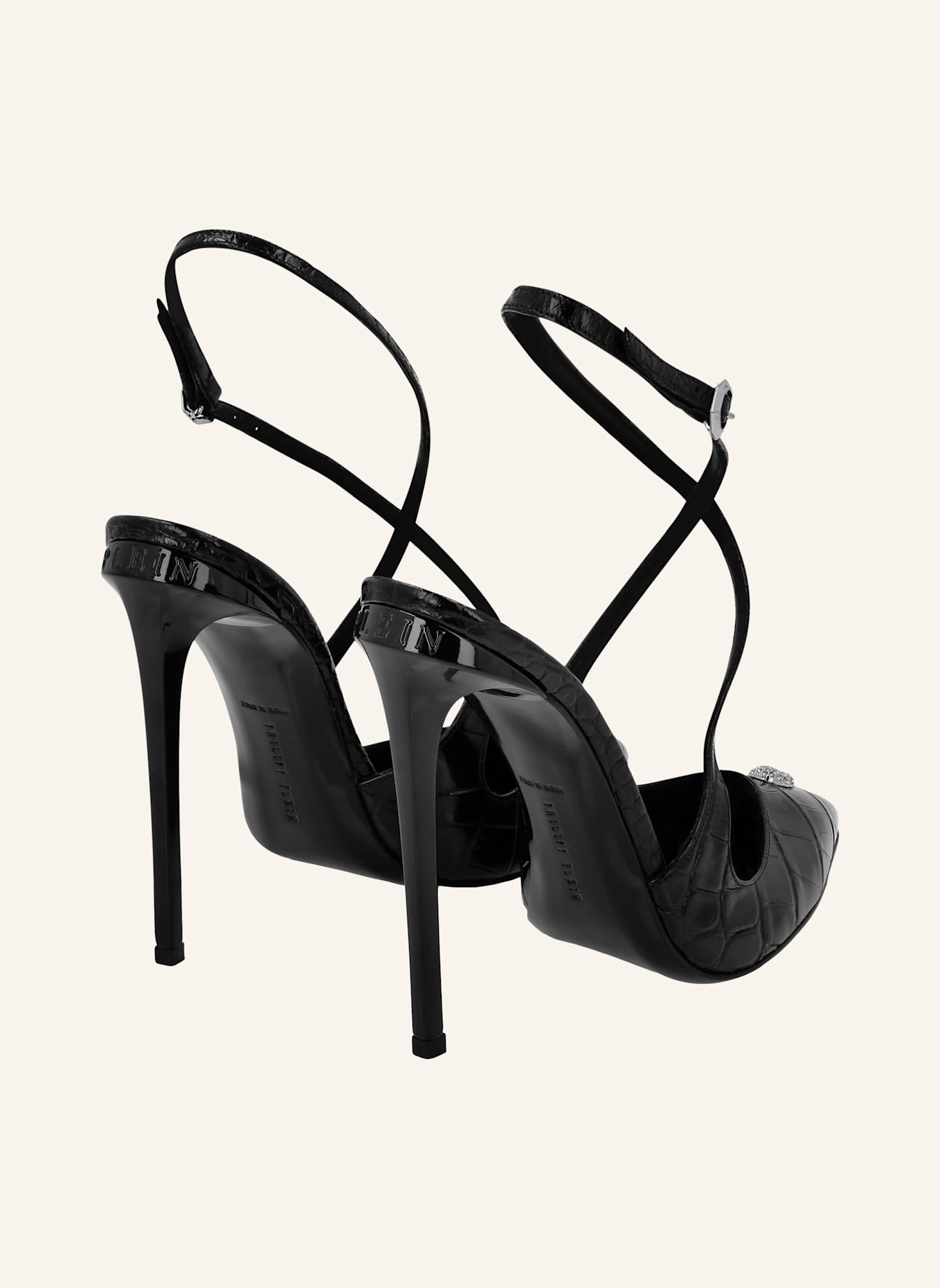 PHILIPP PLEIN Dekolleté Hi-Heels: SCHWARZ