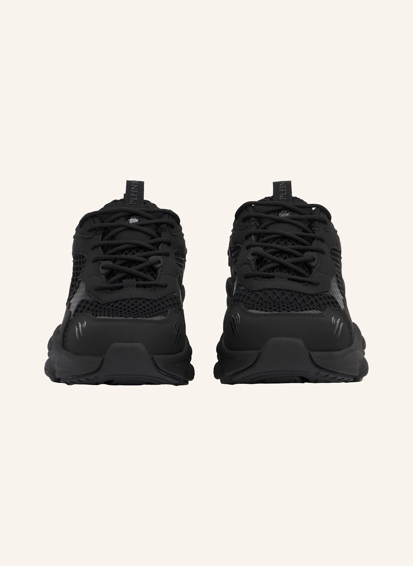 PLEIN SPORT Runner Sneaker TRACK KING: SCHWARZ