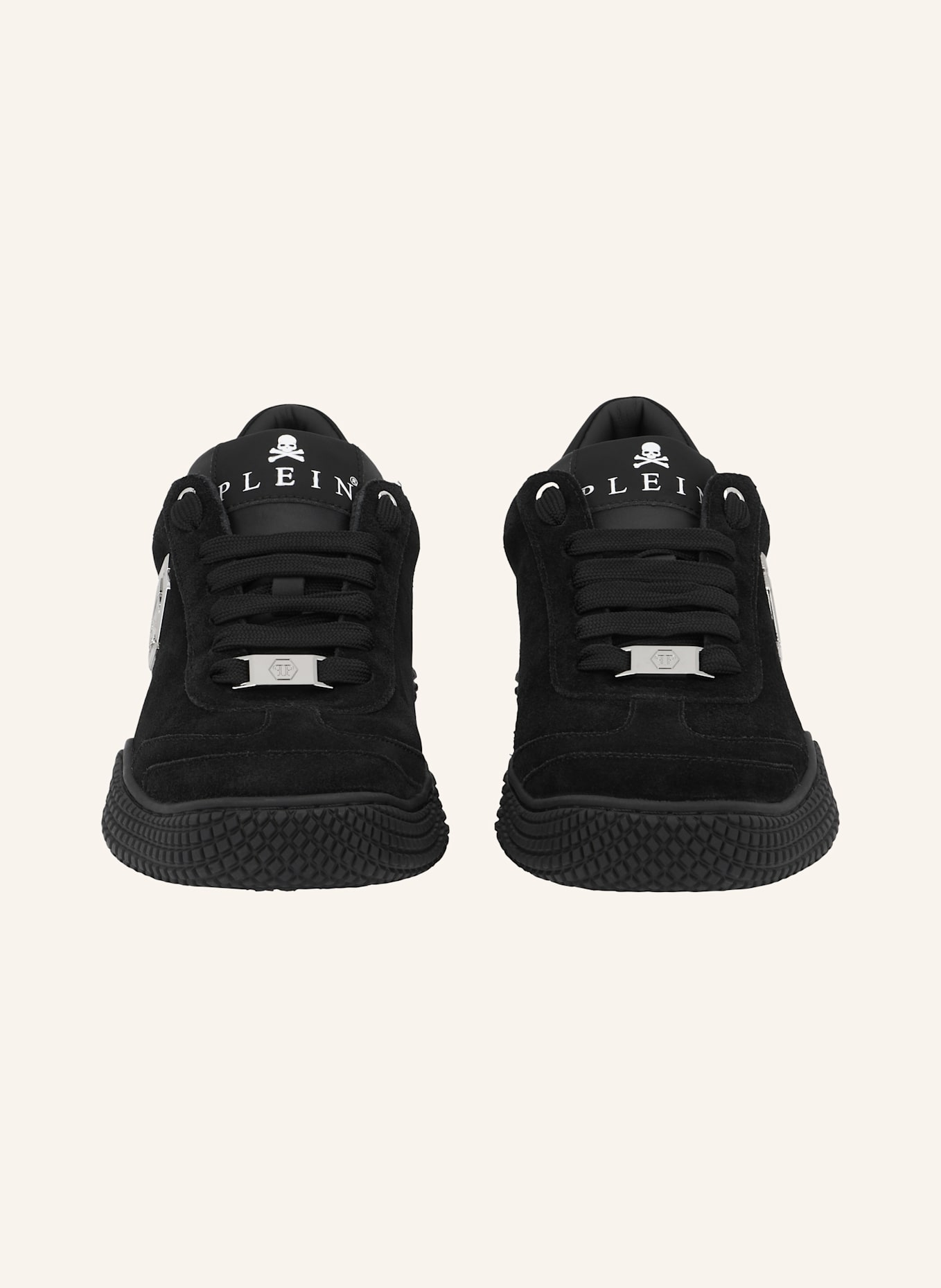 PHILIPP PLEIN Läufer HEXAGON: SCHWARZ