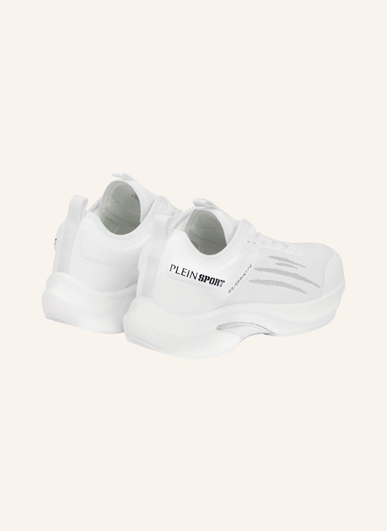 PLEIN SPORT Läufer Sneaker: WEISS