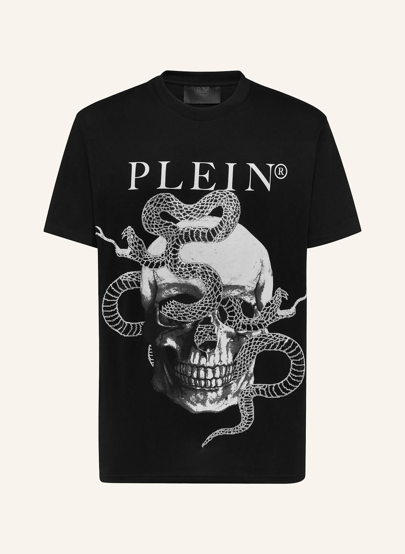 PHILIPP PLEIN PHILIPP PLEIN T-Shirt SKULL: SCHWARZ