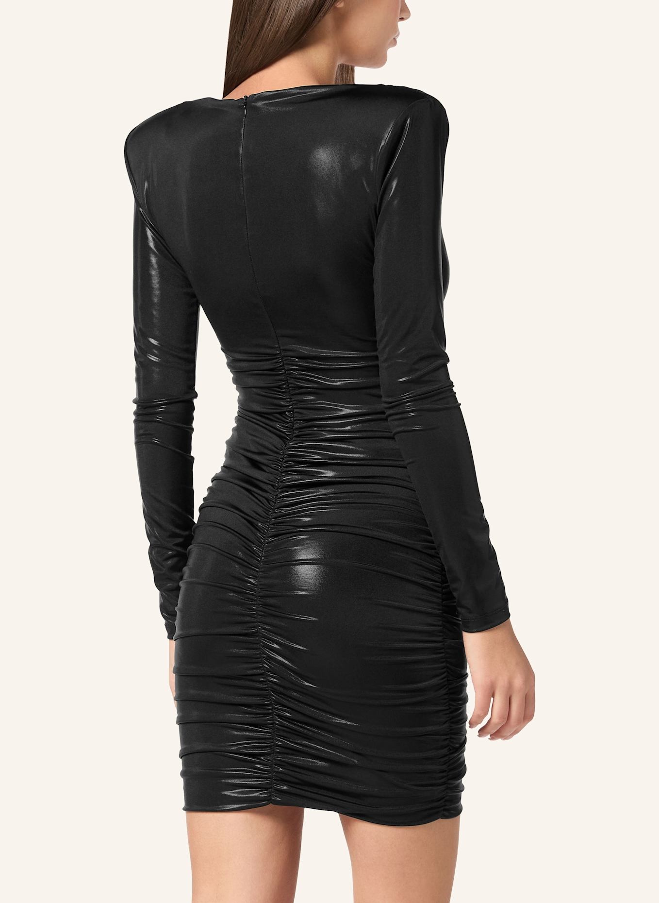 PHILIPP PLEIN Minikleid: SCHWARZ