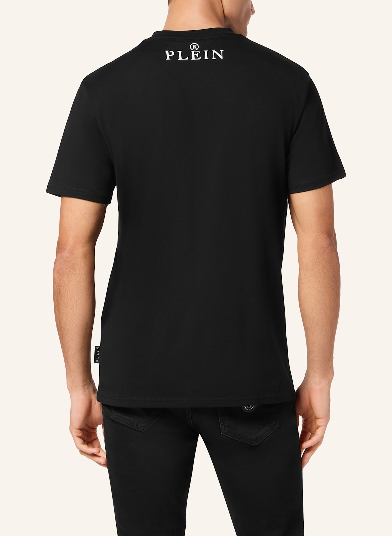 PHILIPP PLEIN PHILIPP PLEIN T-Shirt HEXAGON: SCHWARZ