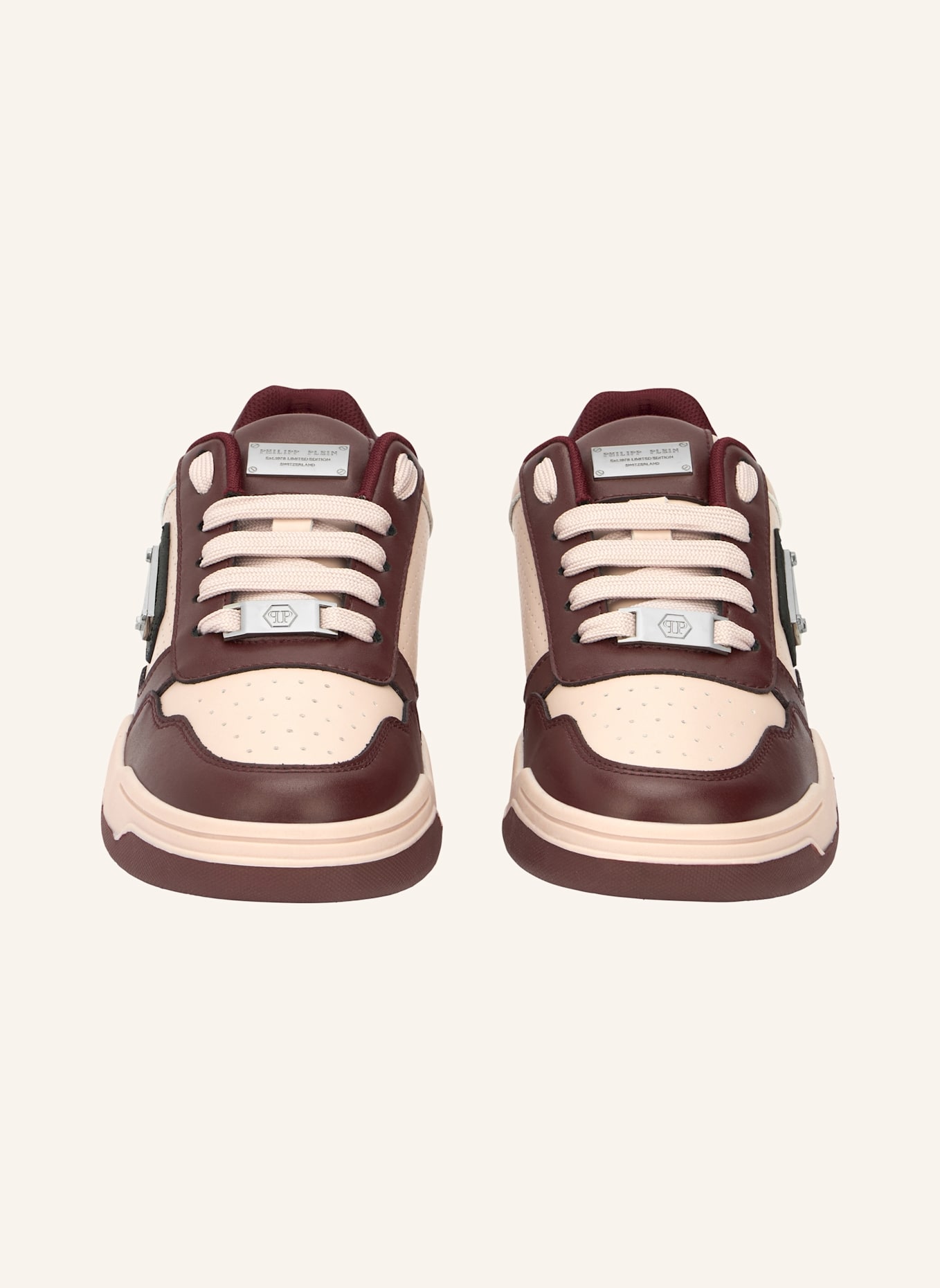 PHILIPP PLEIN Lo-Top Turnschuhe STREET: PINK