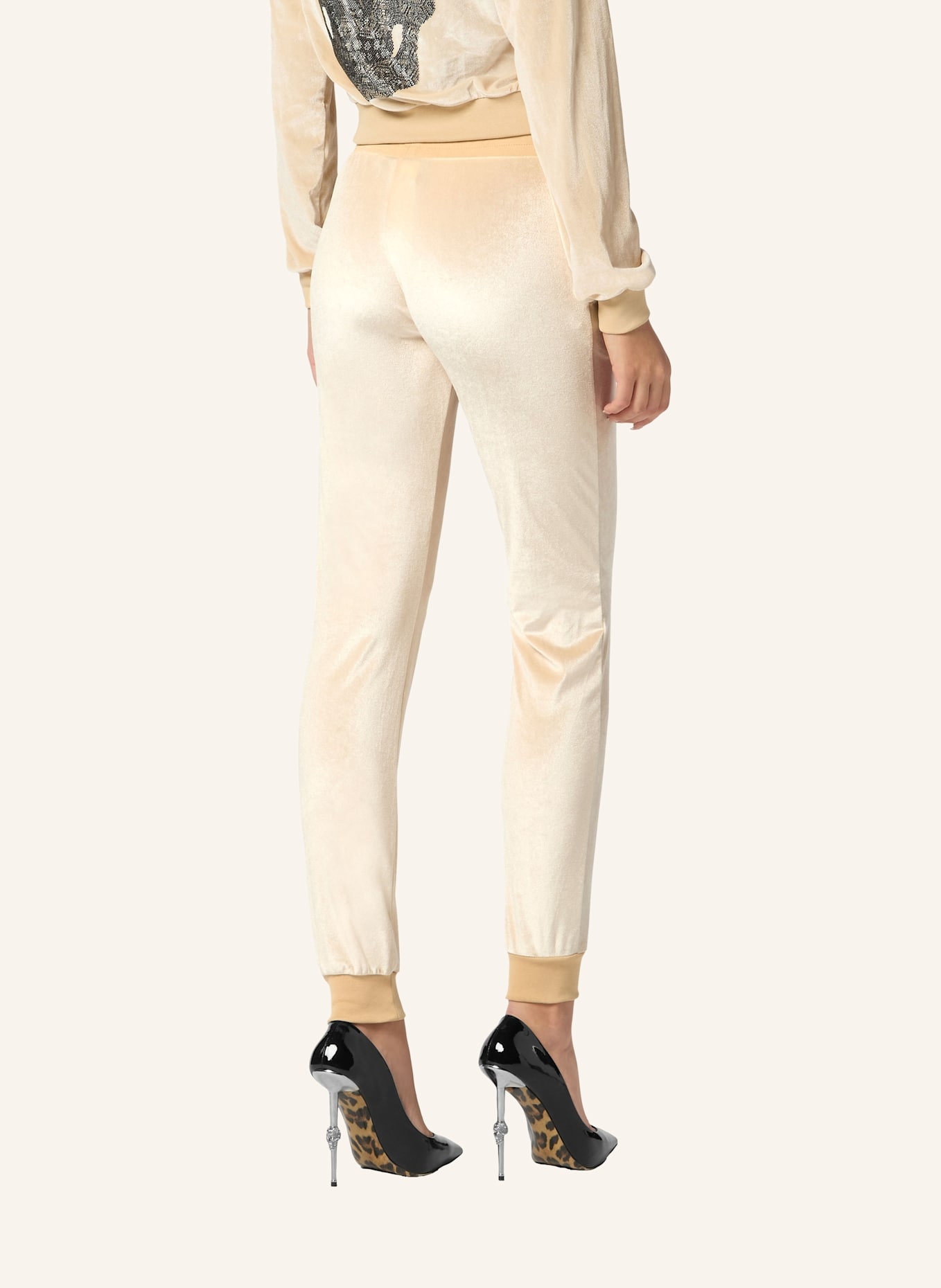 PHILIPP PLEIN PHILIPP PLEIN Jogginghose SKULL: BEIGE