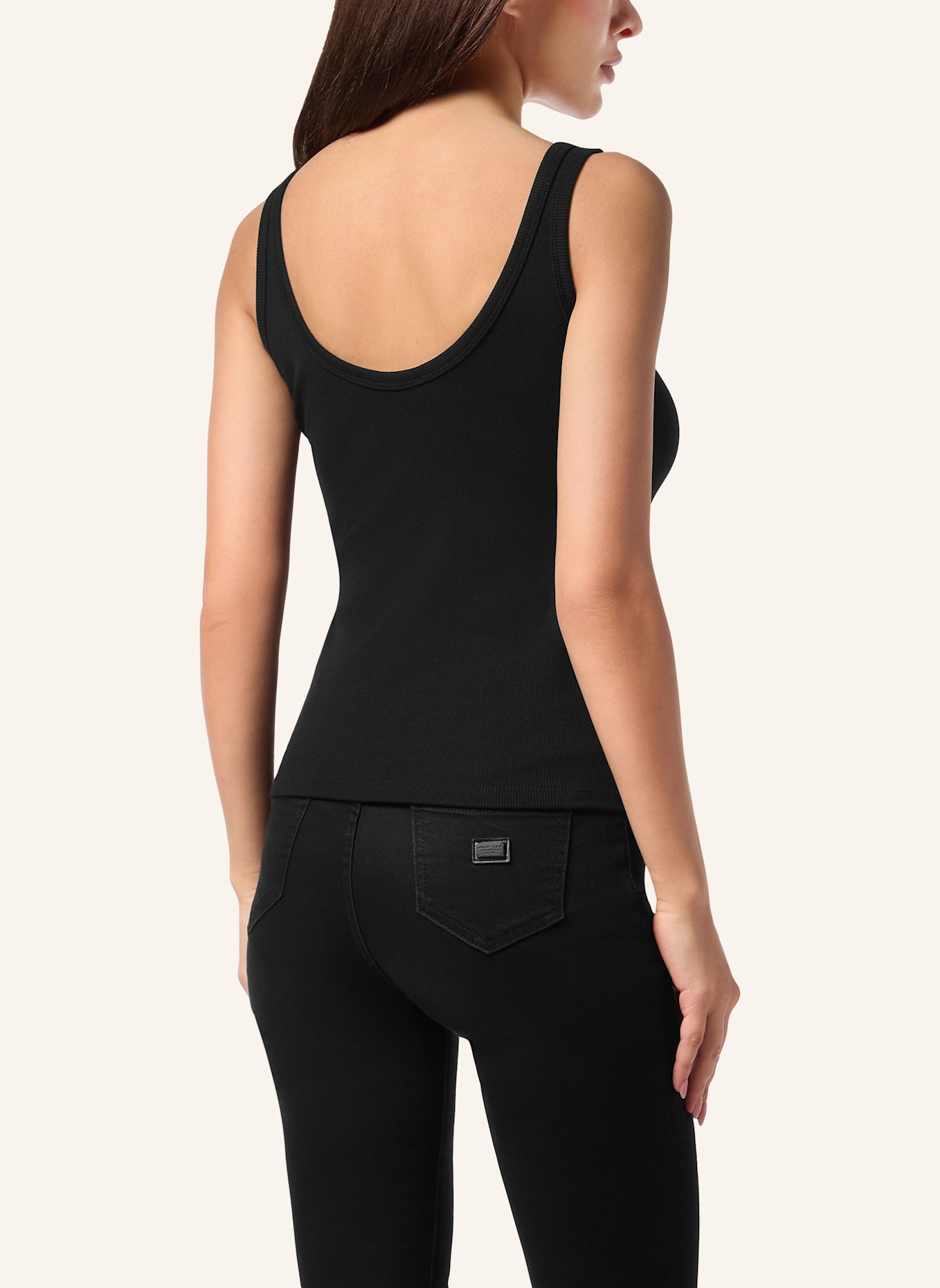 PHILIPP PLEIN PHILIPP PLEIN Tank-Top: SCHWARZ