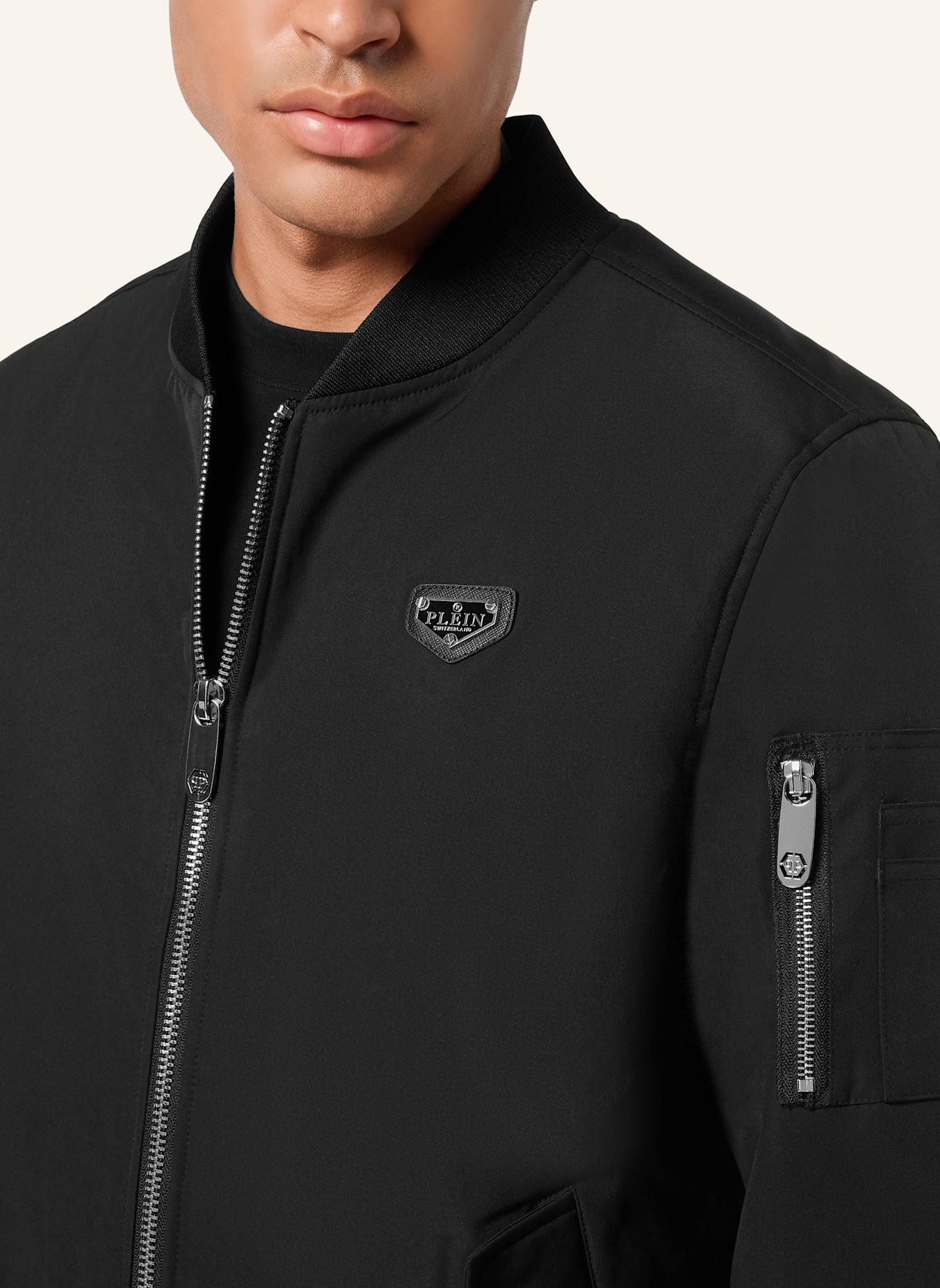 PHILIPP PLEIN Bomber: SCHWARZ