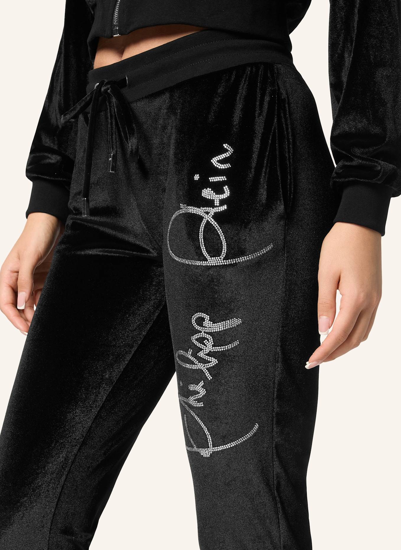 PHILIPP PLEIN PHILIPP PLEIN Jogginghose SIGNATURE: SCHWARZ