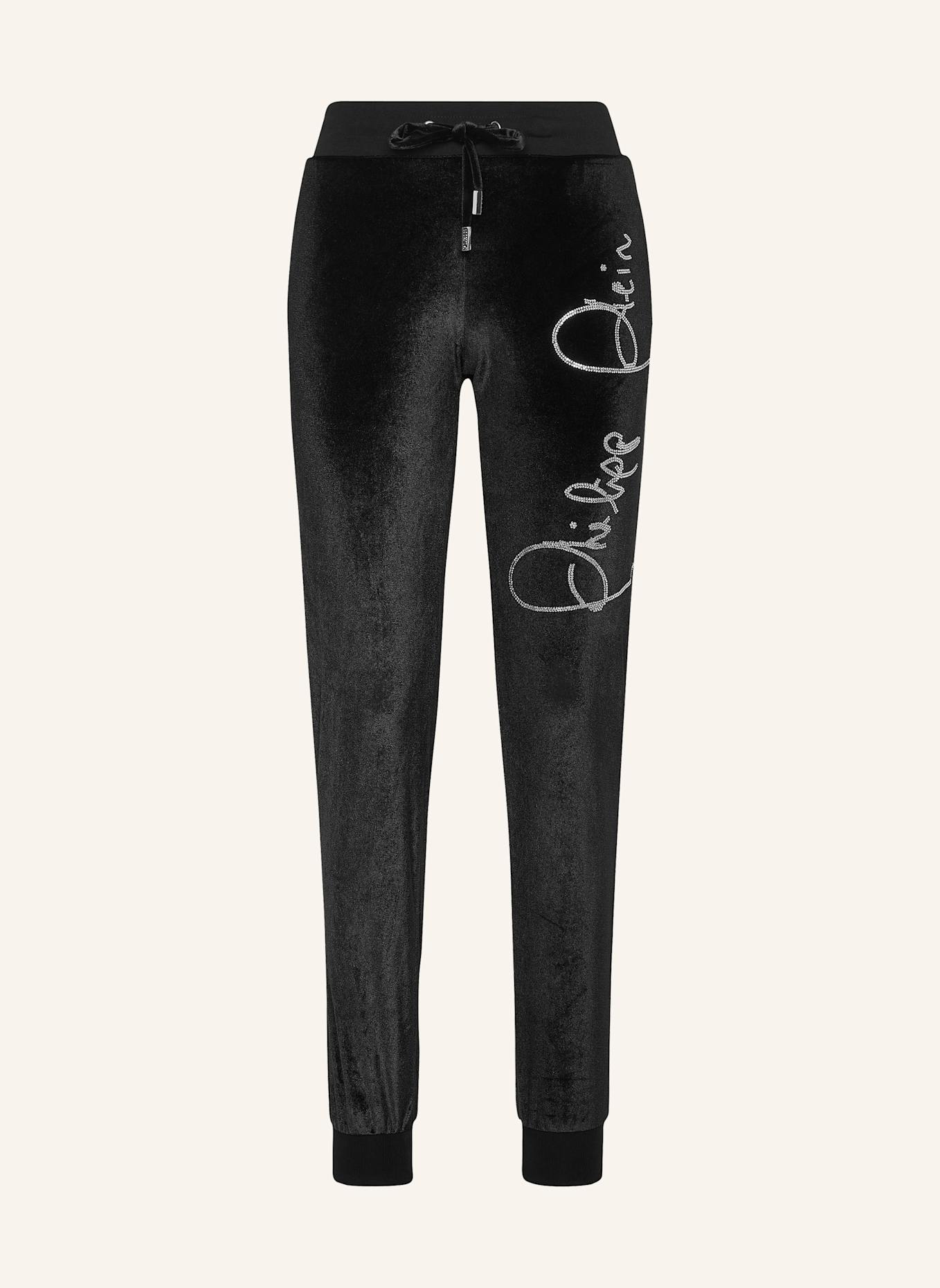 PHILIPP PLEIN PHILIPP PLEIN Jogginghose SIGNATURE: SCHWARZ