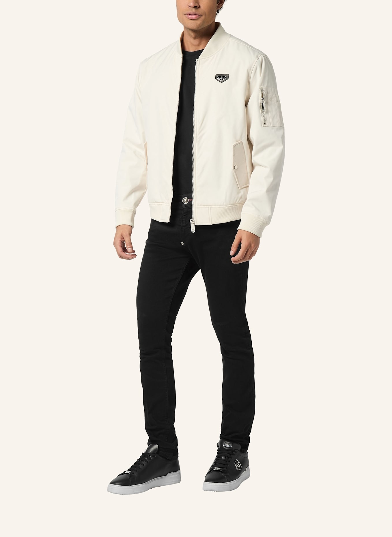 PHILIPP PLEIN Bomber: BEIGE