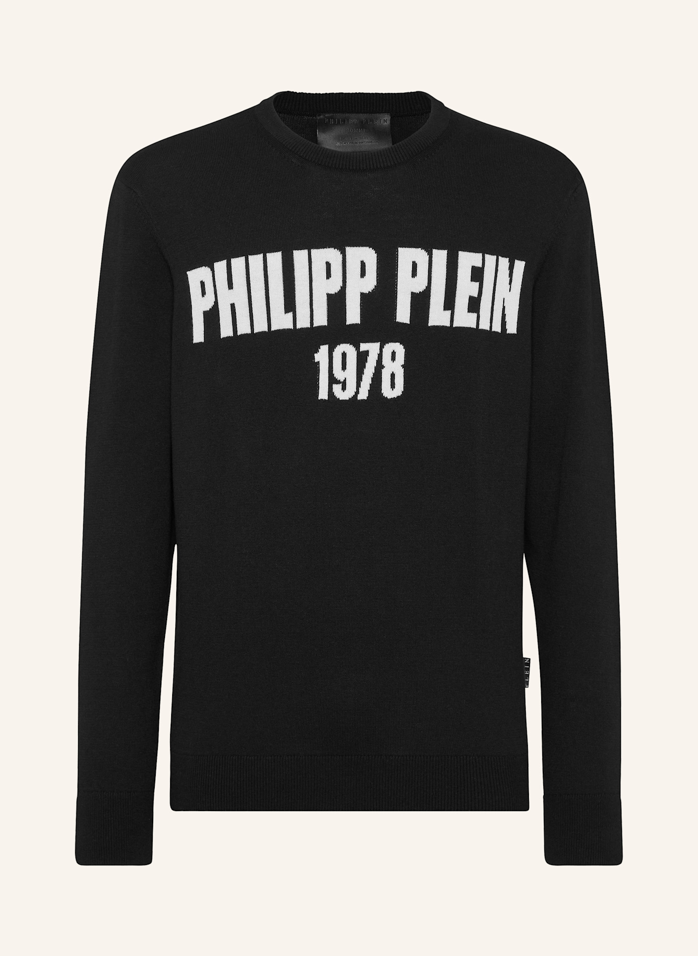 PHILIPP PLEIN PHILIPP PLEIN Rundhalspullover: SCHWARZ