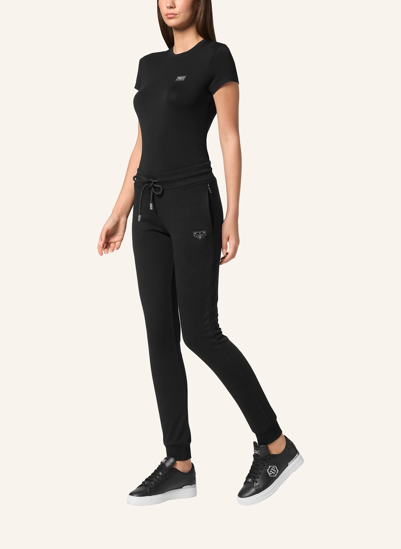 PHILIPP PLEIN PHILIPP PLEIN Jogginghose ICONIC PLEIN: SCHWARZ