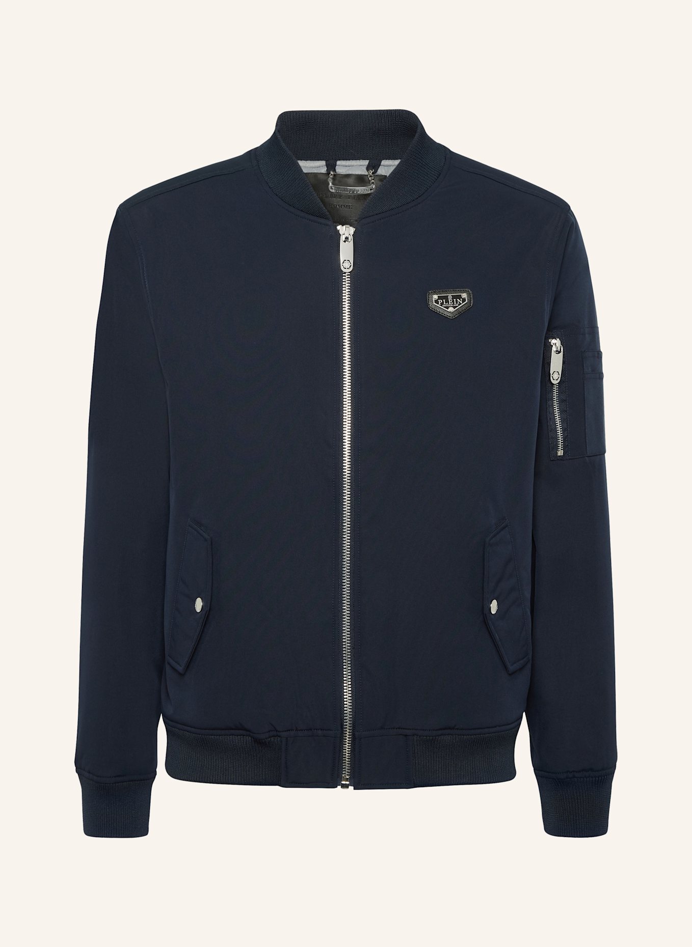 PHILIPP PLEIN Bomber: DUNKELBLAU