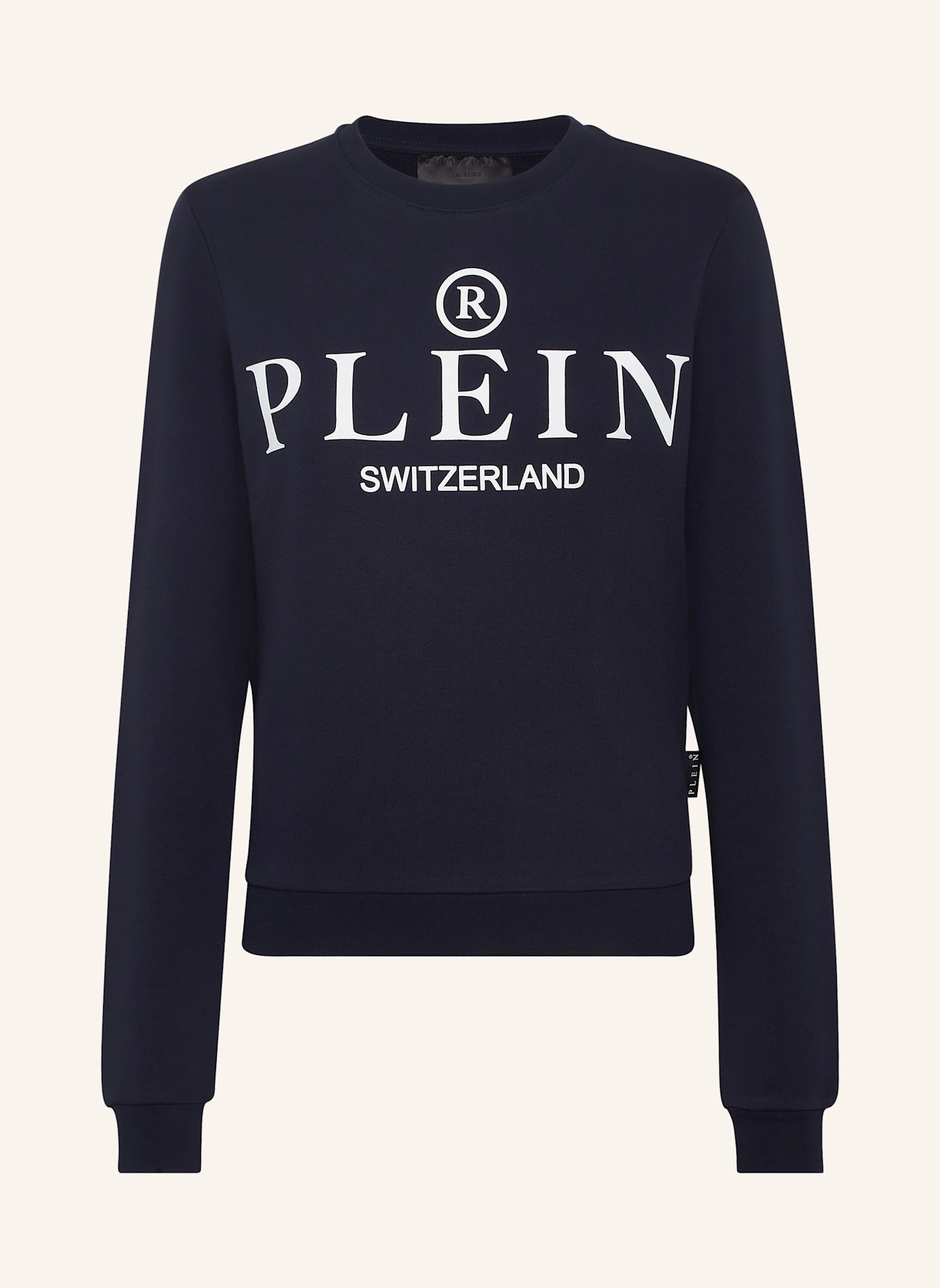 PHILIPP PLEIN Sweatshirt: DUNKELBLAU