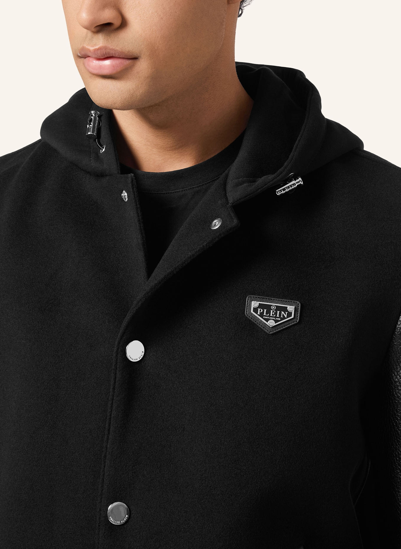 PHILIPP PLEIN Bomber: SCHWARZ