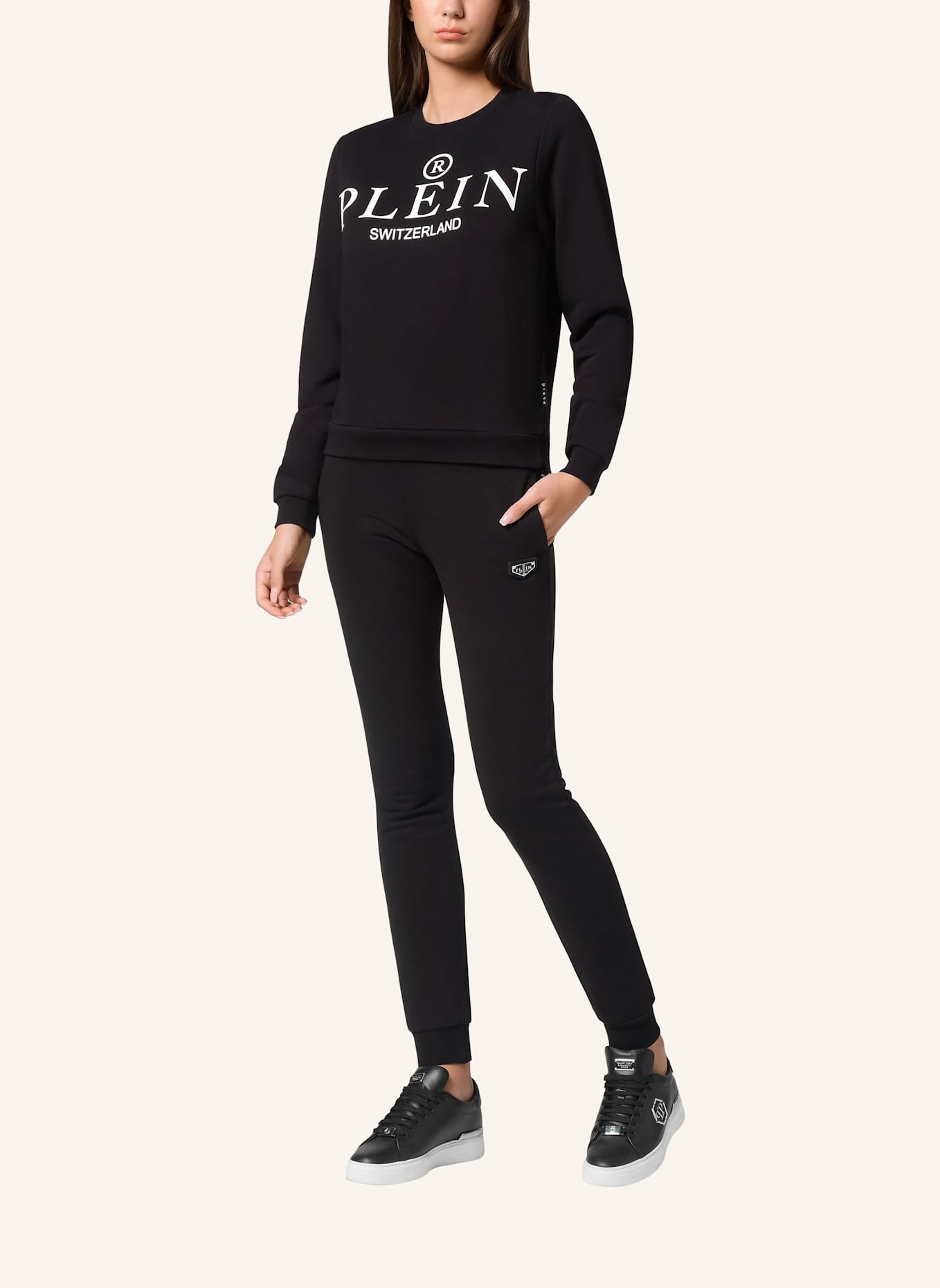 PHILIPP PLEIN Sweatshirt: SCHWARZ