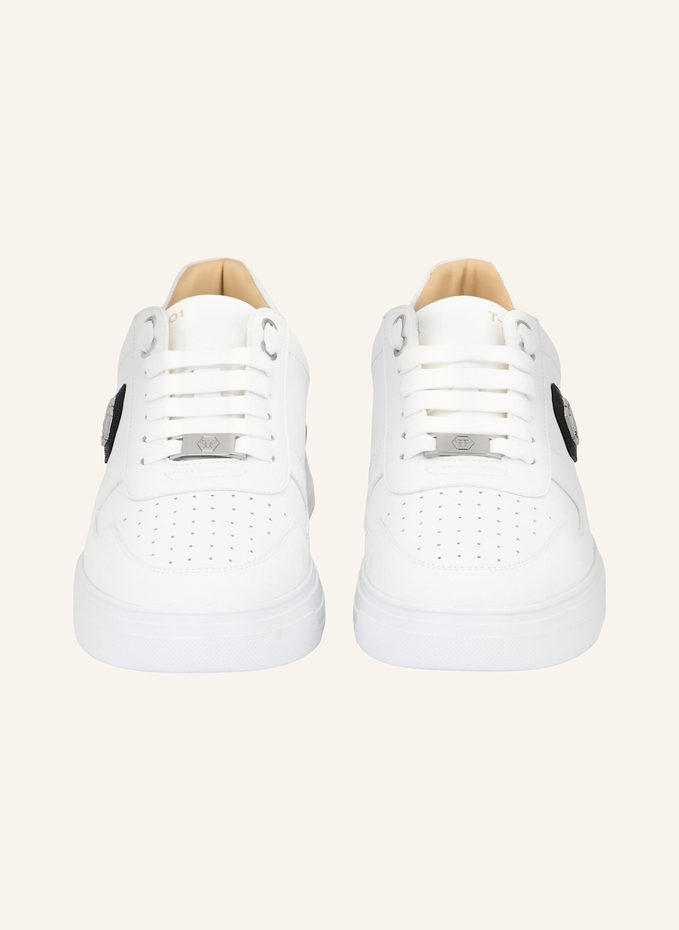 PHILIPP PLEIN Lo-Top Turnschuhe COCCO: WEISS