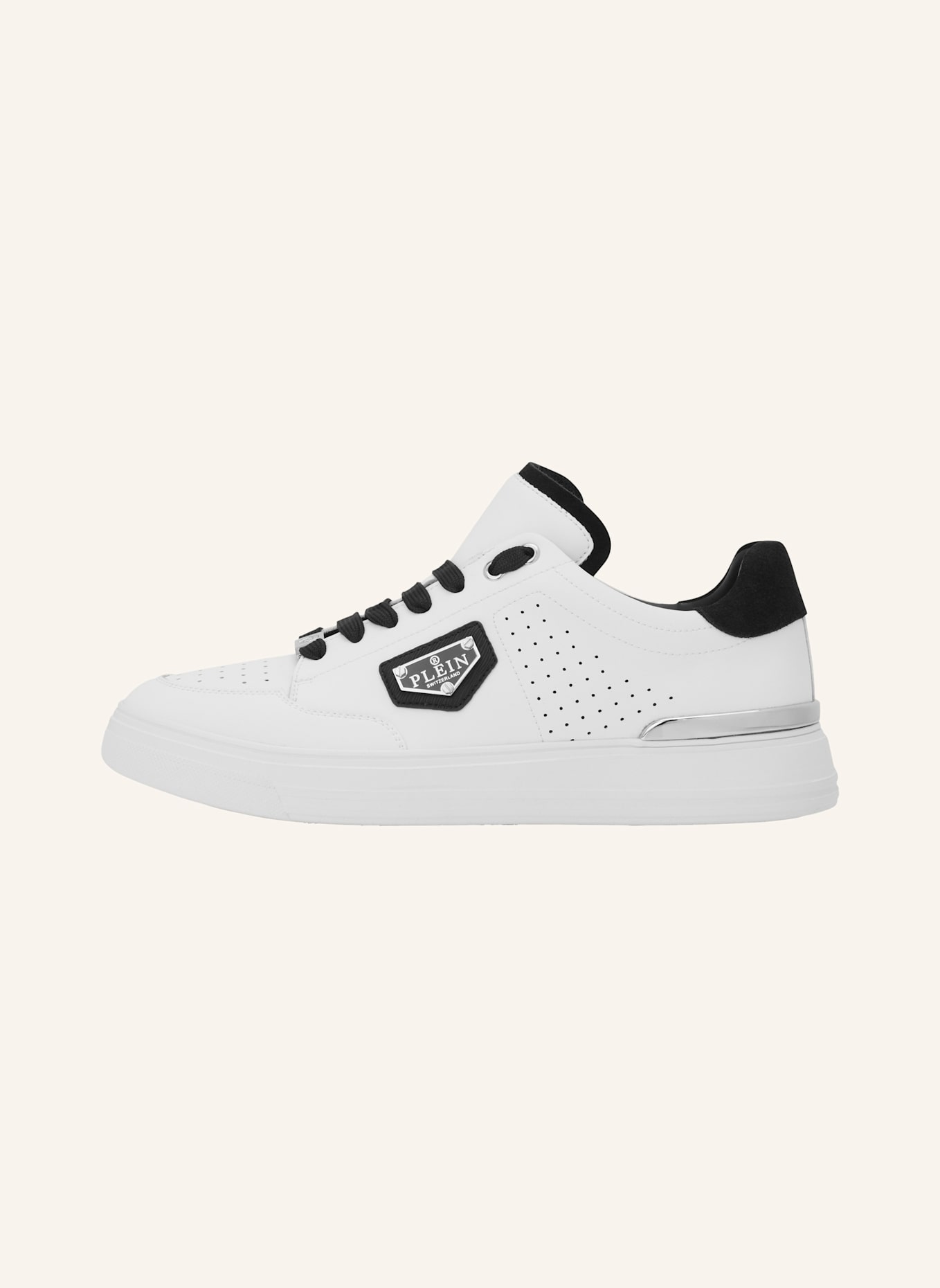 PHILIPP PLEIN Lo-Top Turnschuhe: WEISS