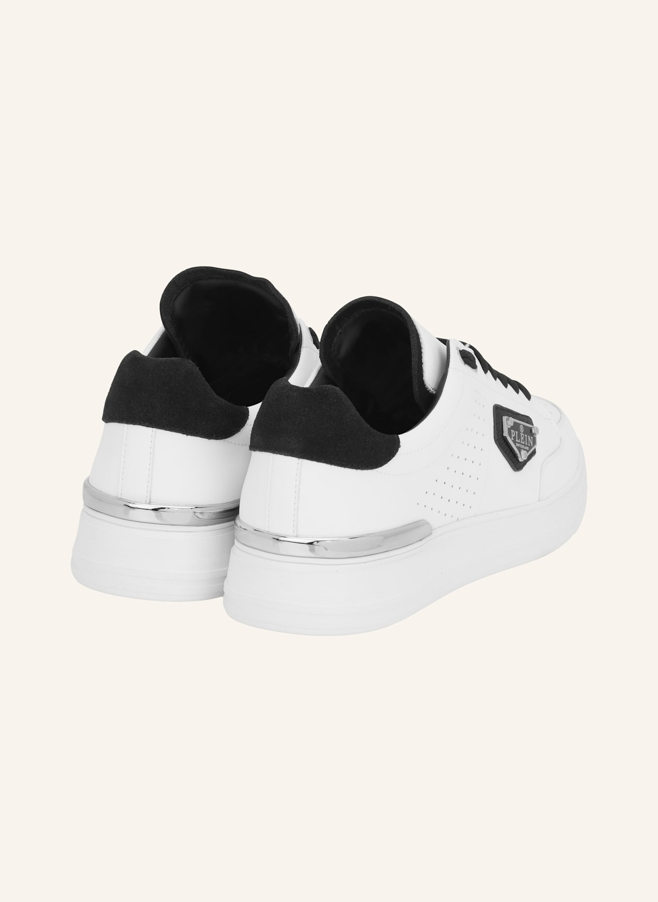 PHILIPP PLEIN Lo-Top Turnschuhe: WEISS
