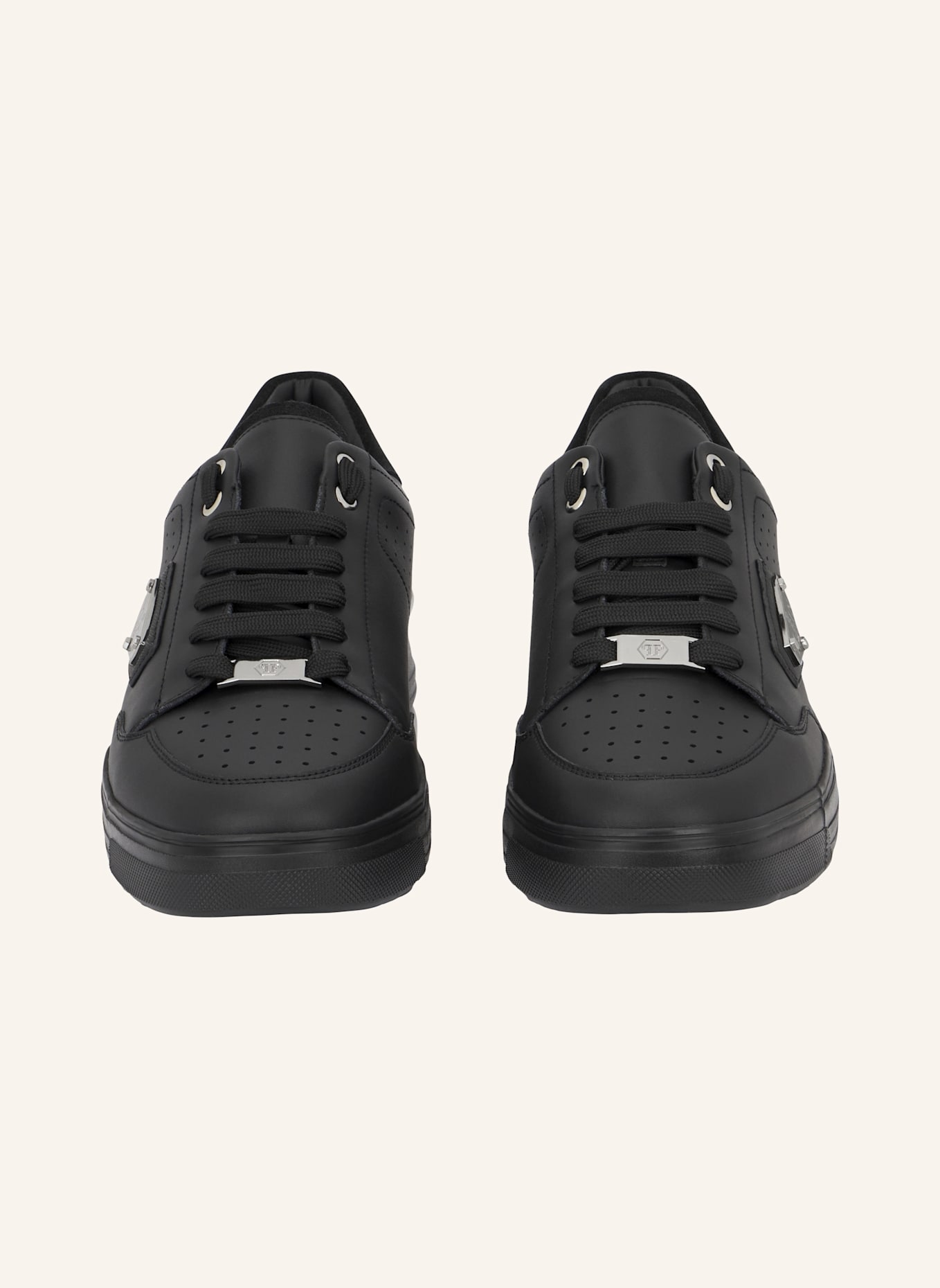 PHILIPP PLEIN Lo-Top Turnschuhe: SCHWARZ