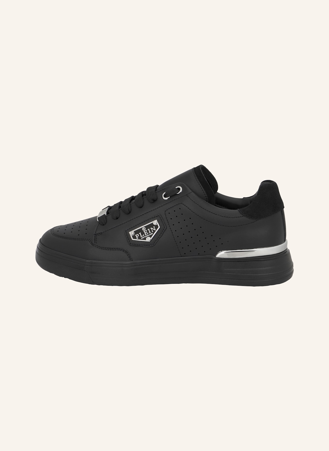 PHILIPP PLEIN Lo-Top Turnschuhe: SCHWARZ