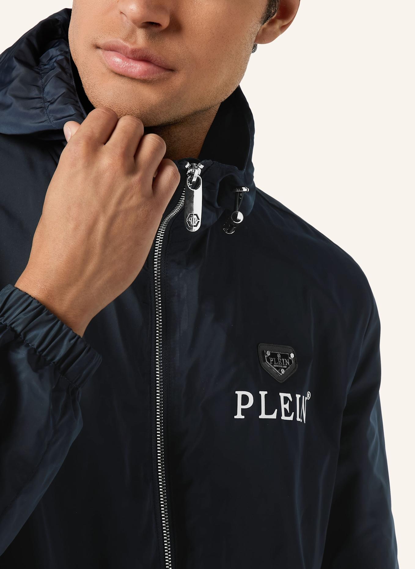 PHILIPP PLEIN Windbreaker: DUNKELBLAU