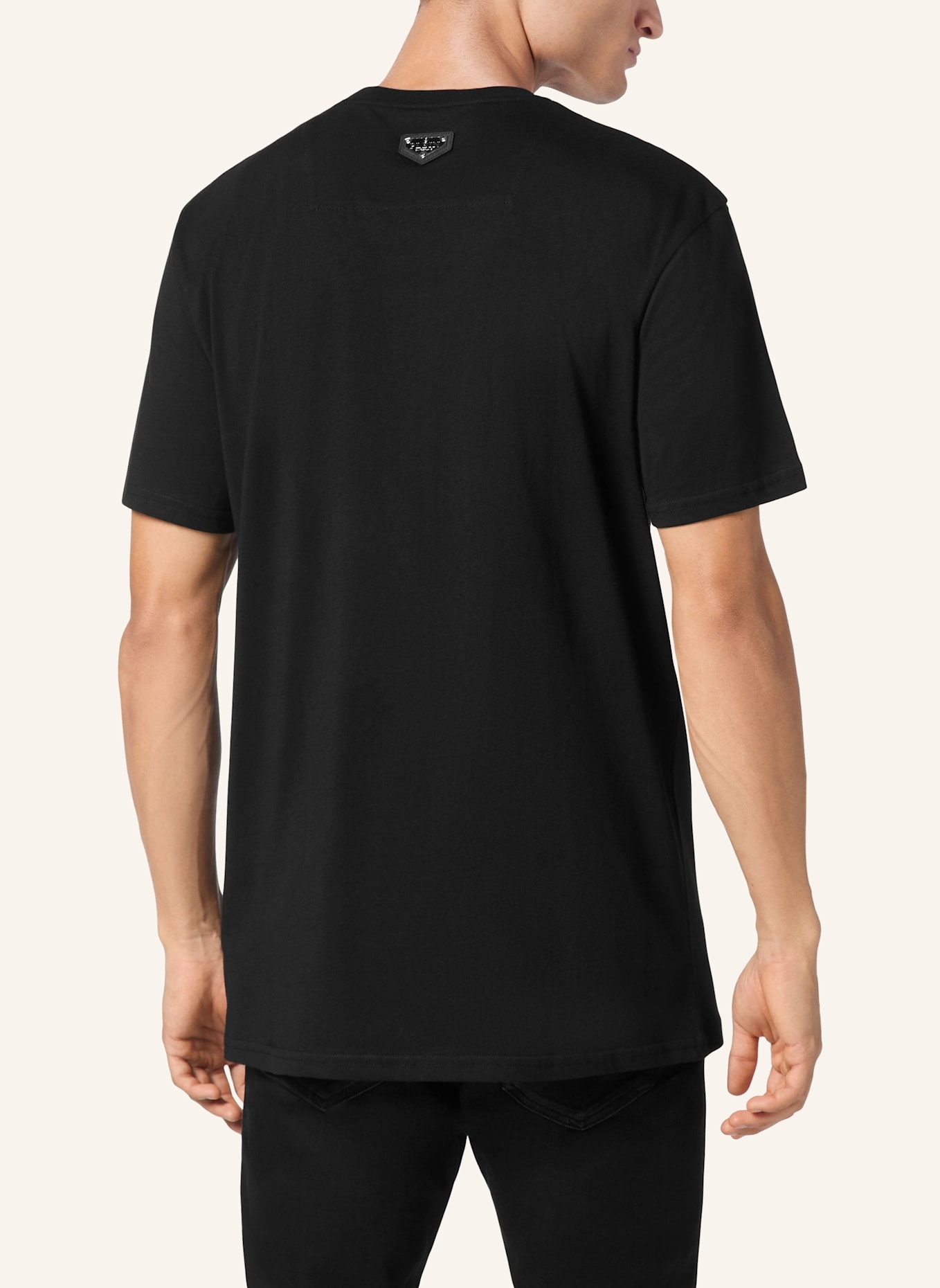 PHILIPP PLEIN PHILIPP PLEIN T-Shirt SNAKE: SCHWARZ