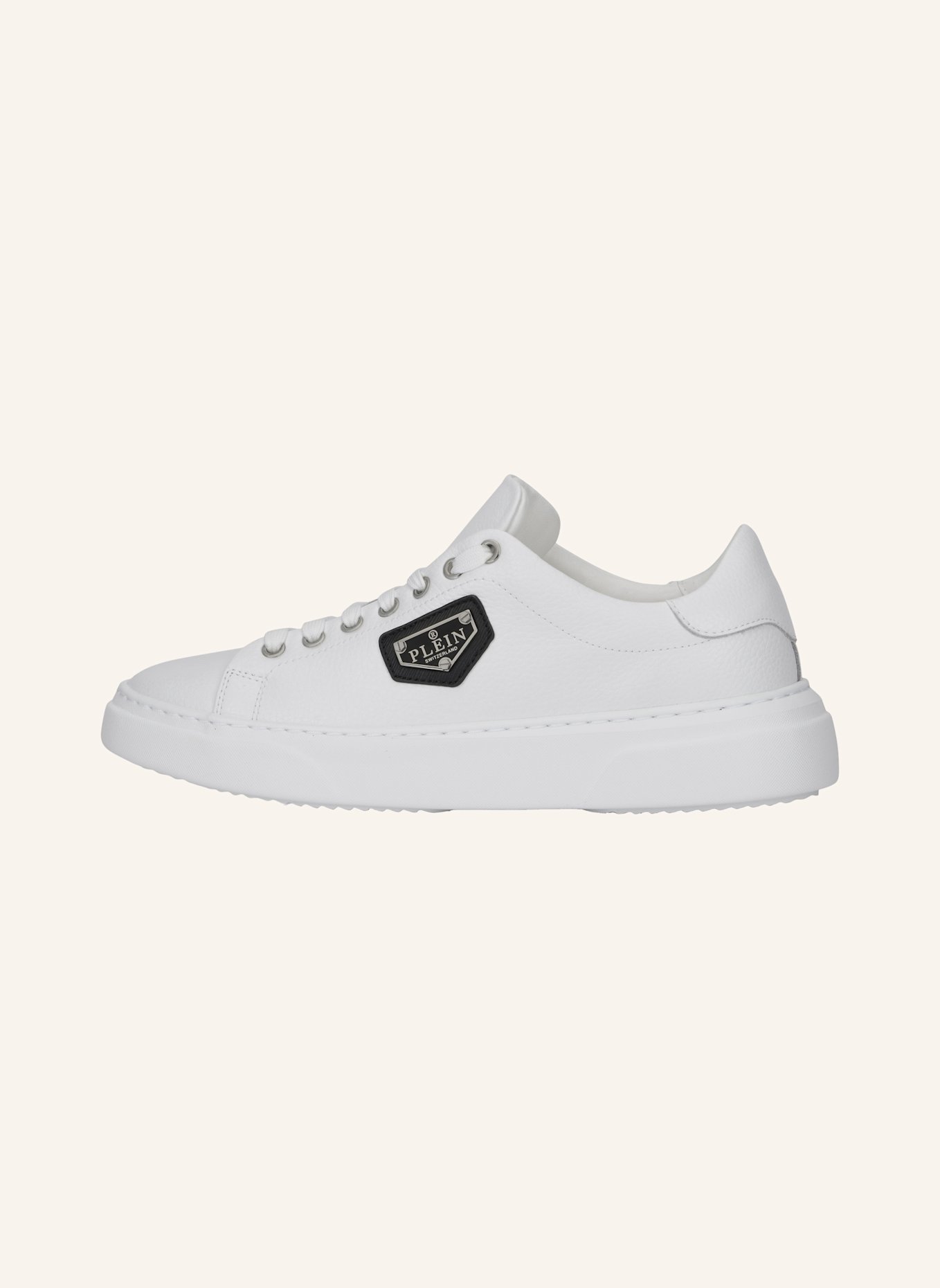 PHILIPP PLEIN Lo-Top Turnschuhe ICONIC PLEIN: WEISS