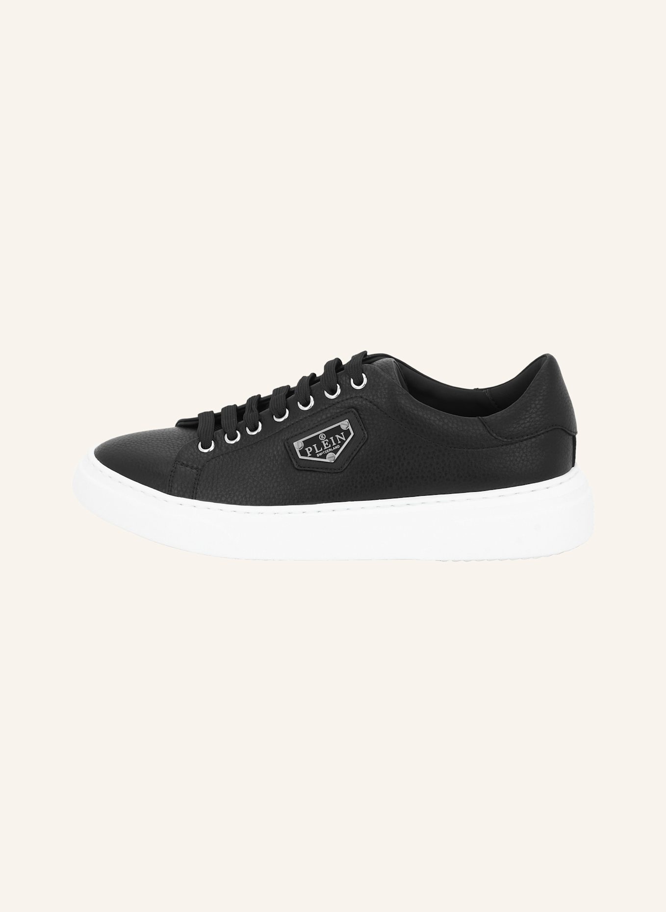 PHILIPP PLEIN Lo-Top Turnschuhe ICONIC PLEIN: SCHWARZ