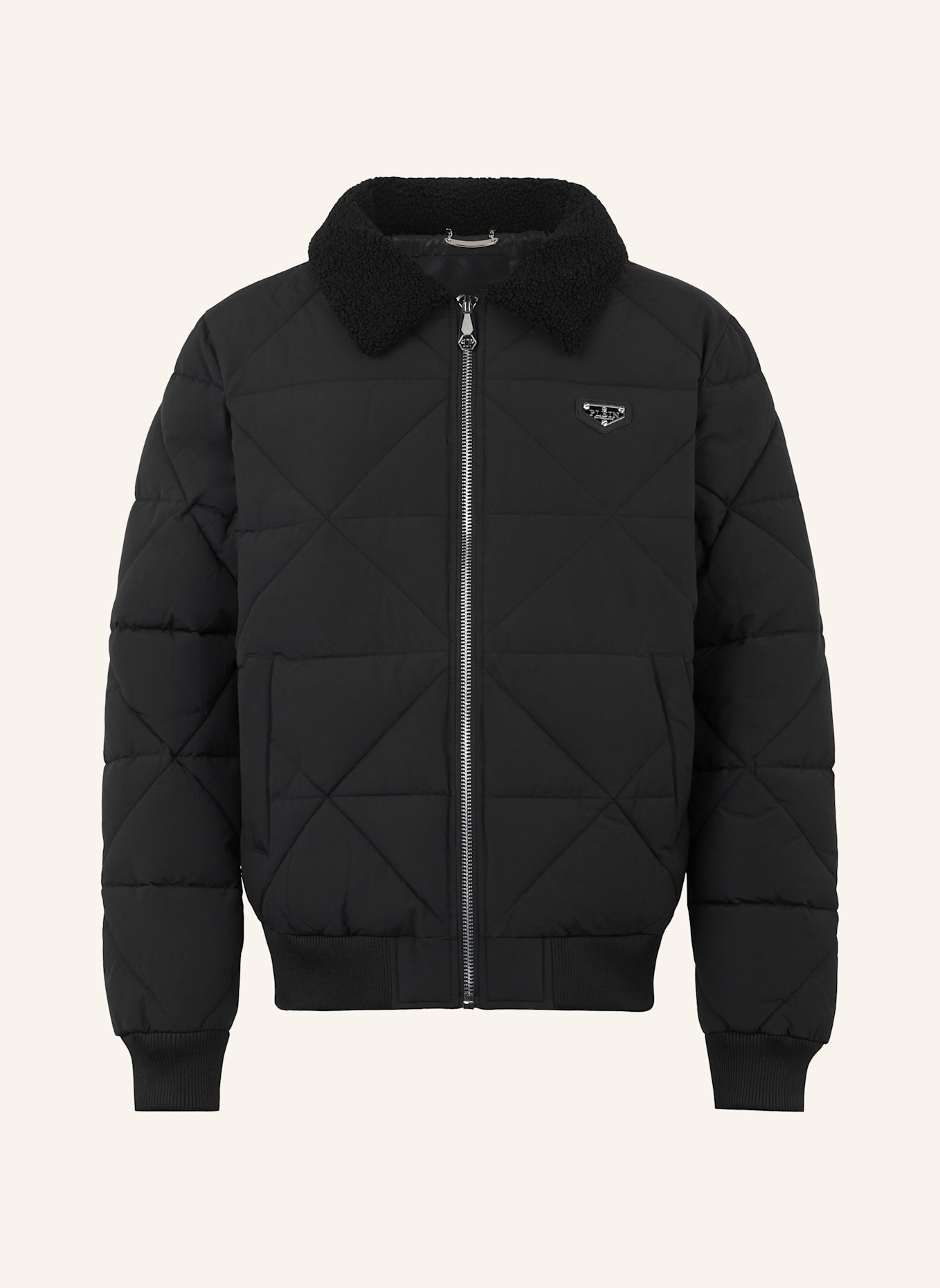 PHILIPP PLEIN Nylon Jacke: SCHWARZ