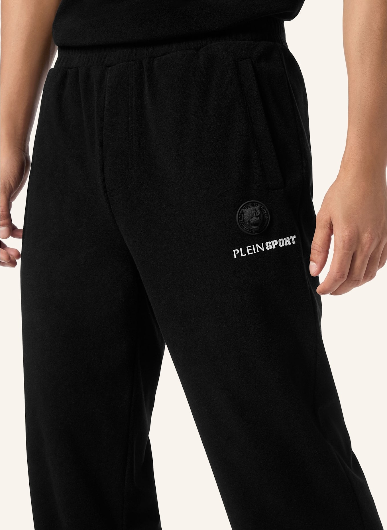 PLEIN SPORT Jogginghosen: SCHWARZ