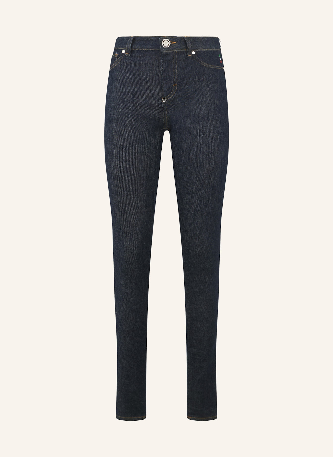 PHILIPP PLEIN PHILIPP PLEIN Super Stretch Jeggings Basic: DUNKELBLAU