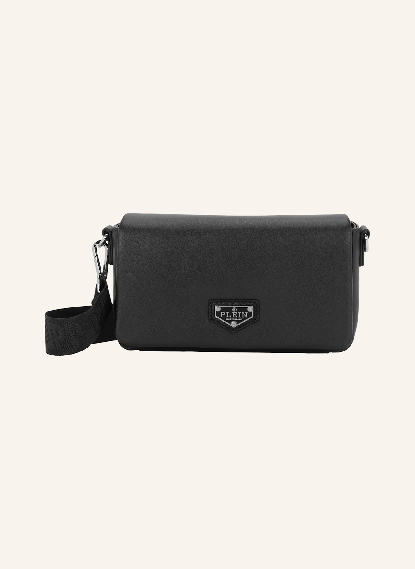 PHILIPP PLEIN Umhängetasche: SCHWARZ