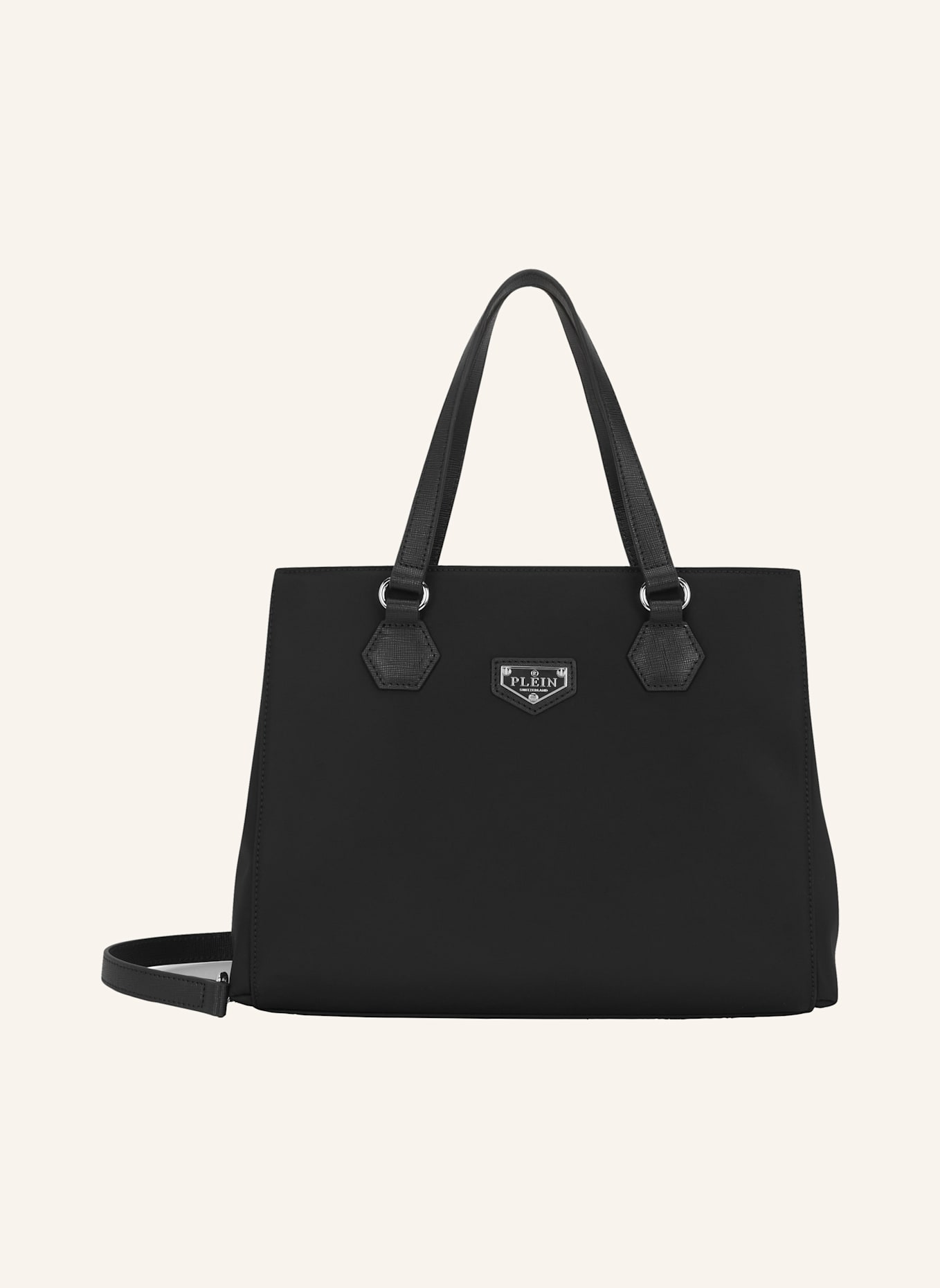 PHILIPP PLEIN Henkel Tasche: SCHWARZ